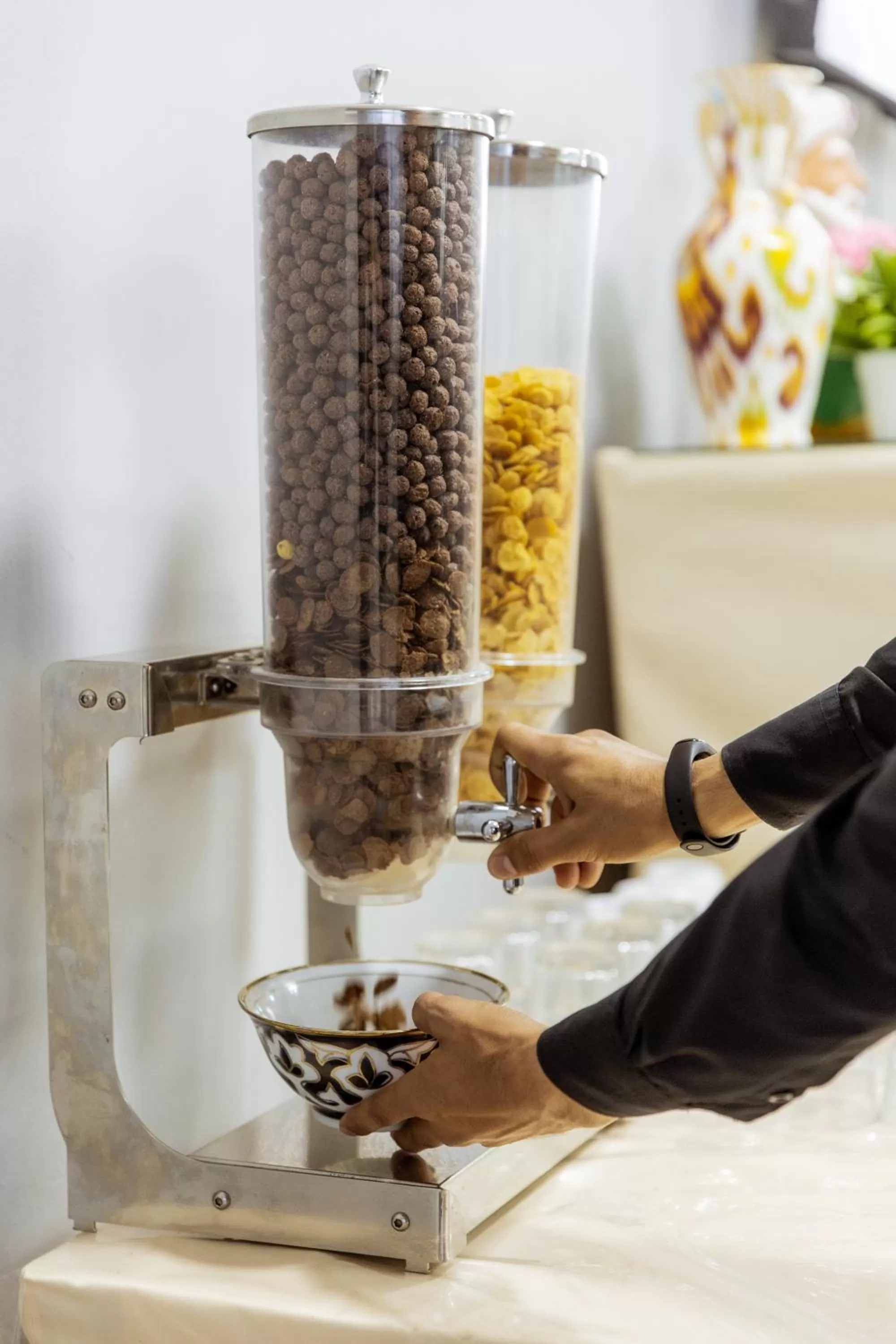 Buffet breakfast in Stella Hotel Tashkent