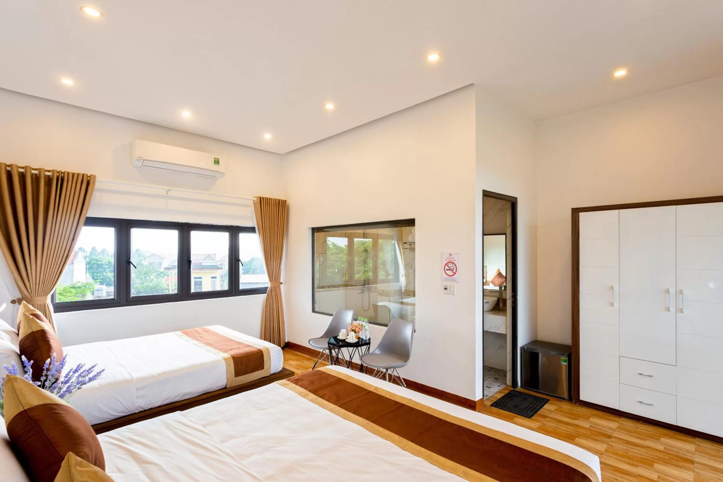 Photo of the whole room, Bed in TAM COC SUNSHINE HOTEL