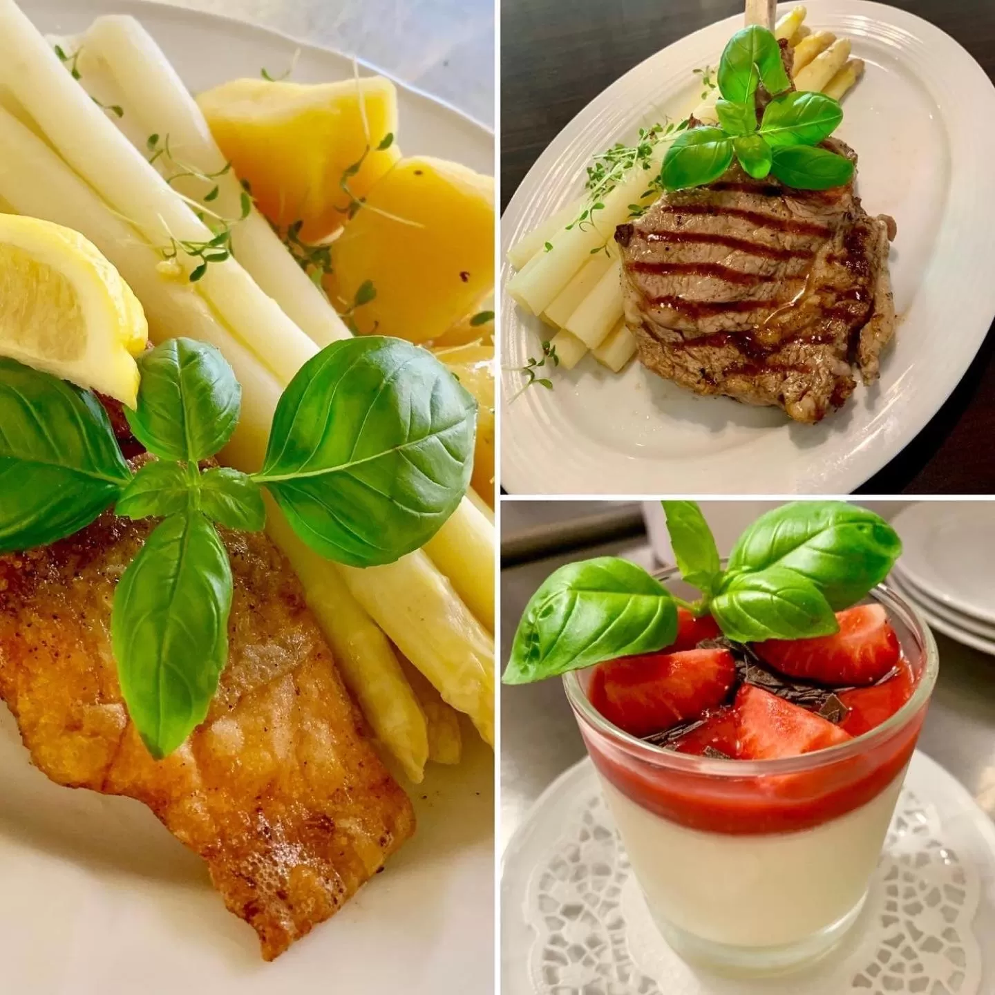 Food and drinks in Boutique Hotel Goldene Henne