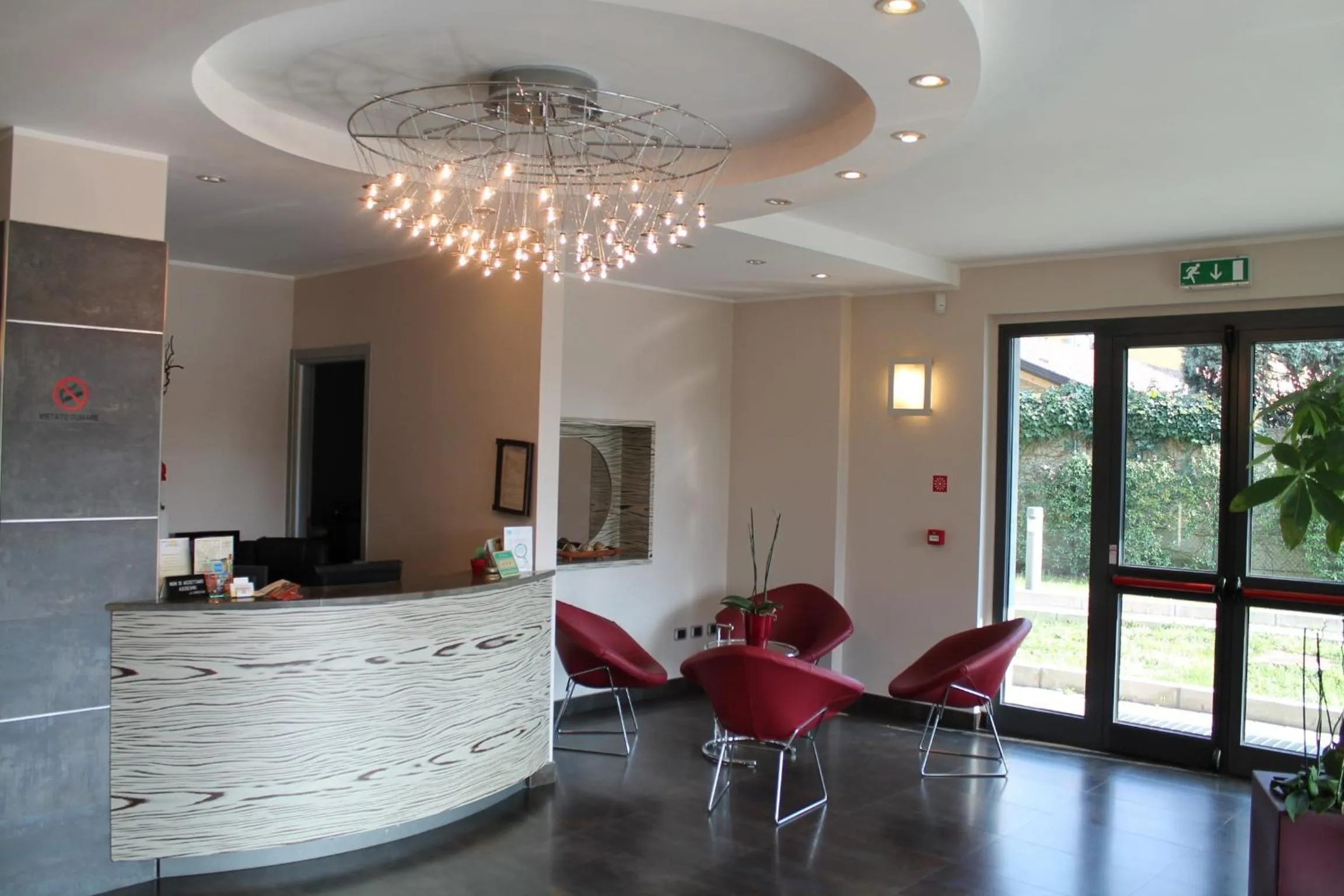 Lobby or reception in Hotel Residence Aurora