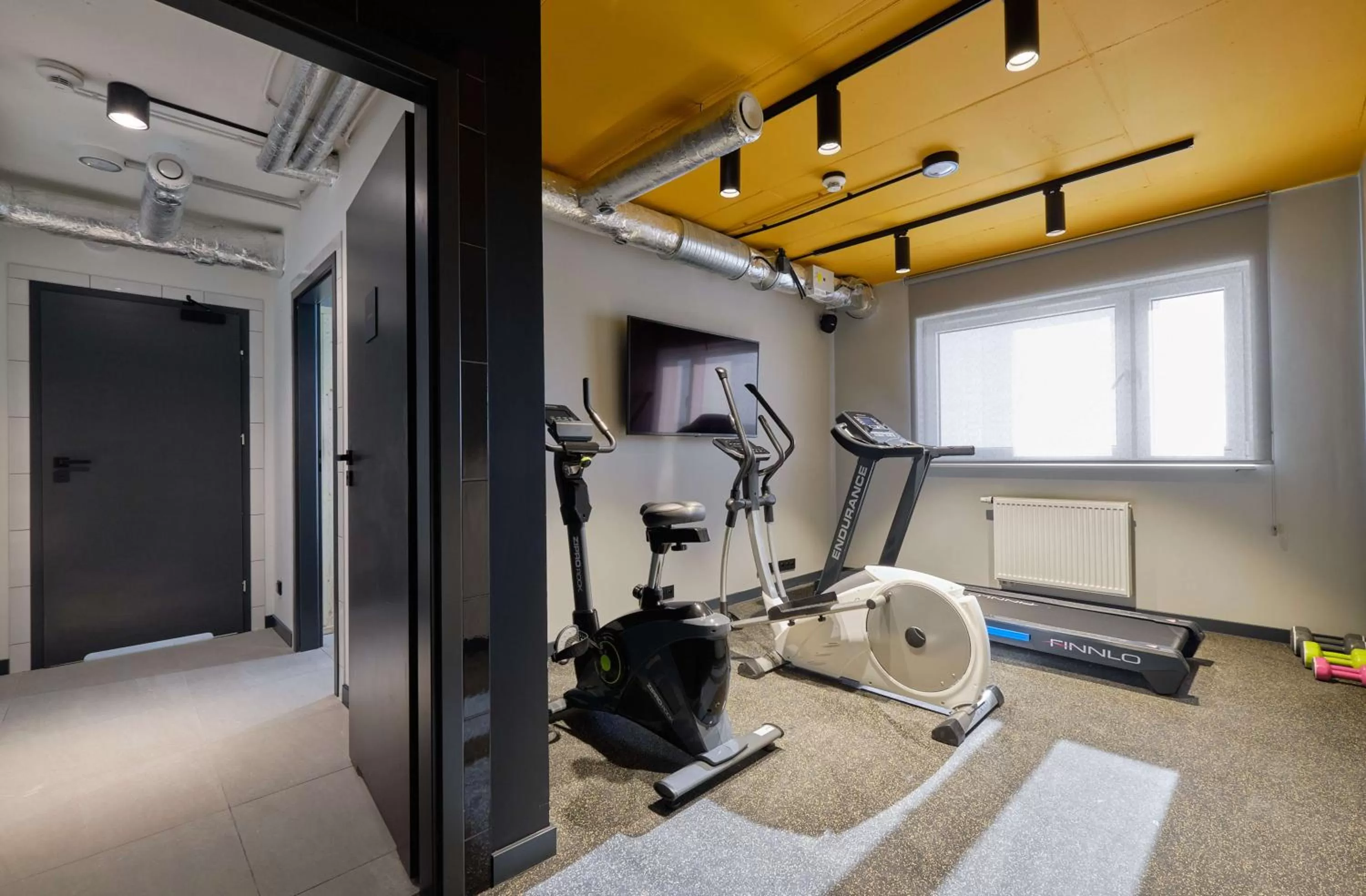 Fitness centre/facilities in Arche Hotel Wrocław Airport
