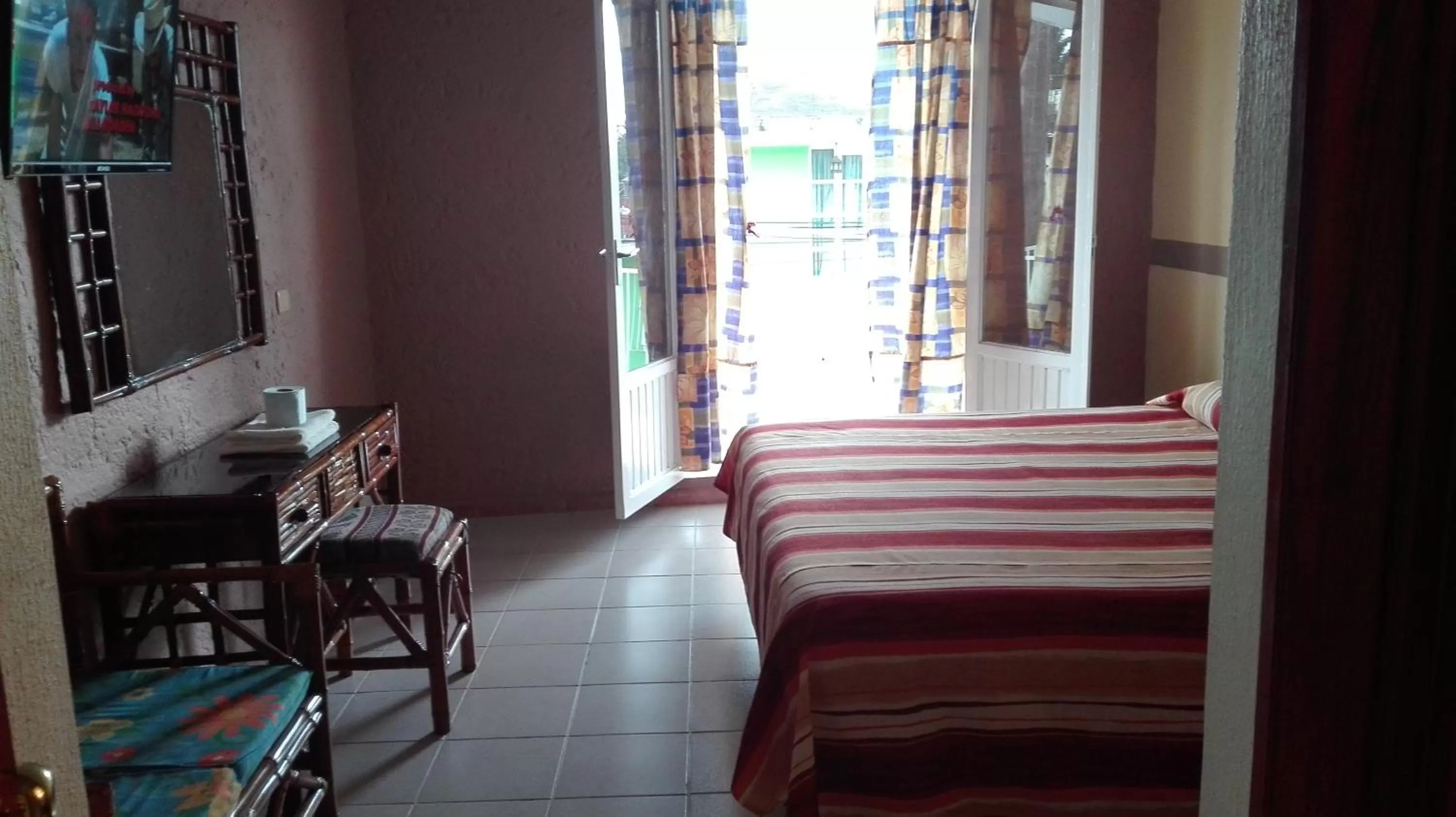 Bed in Hotel Angela Carolina