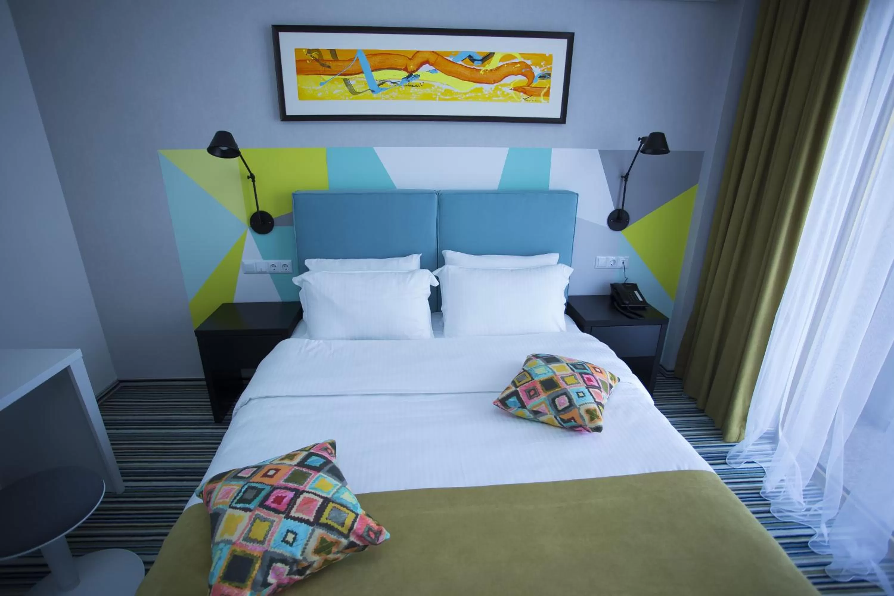 Bed in Aparthotel Tangerine