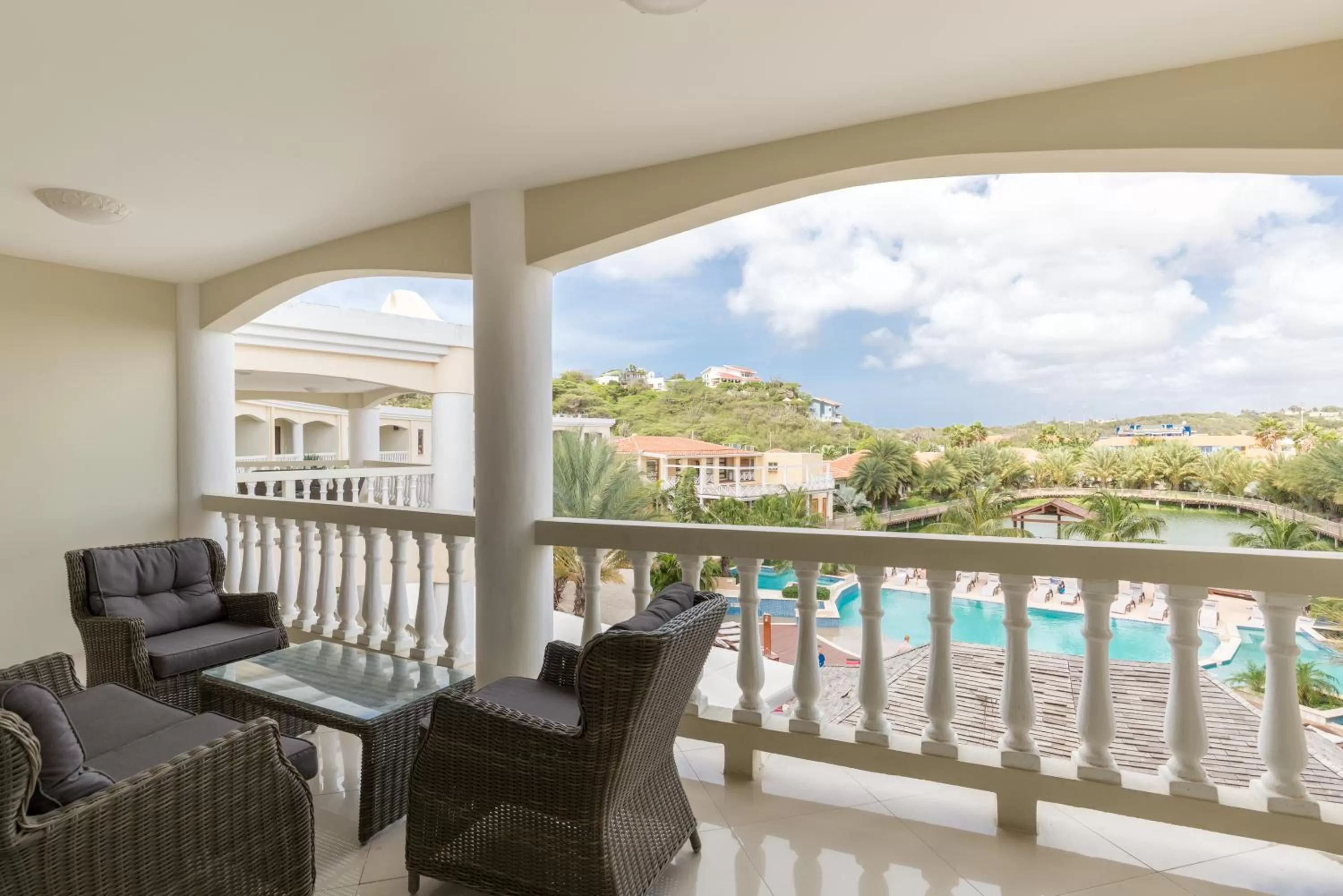 Pool view in Acoya Curacao Resort, Villas & Spa