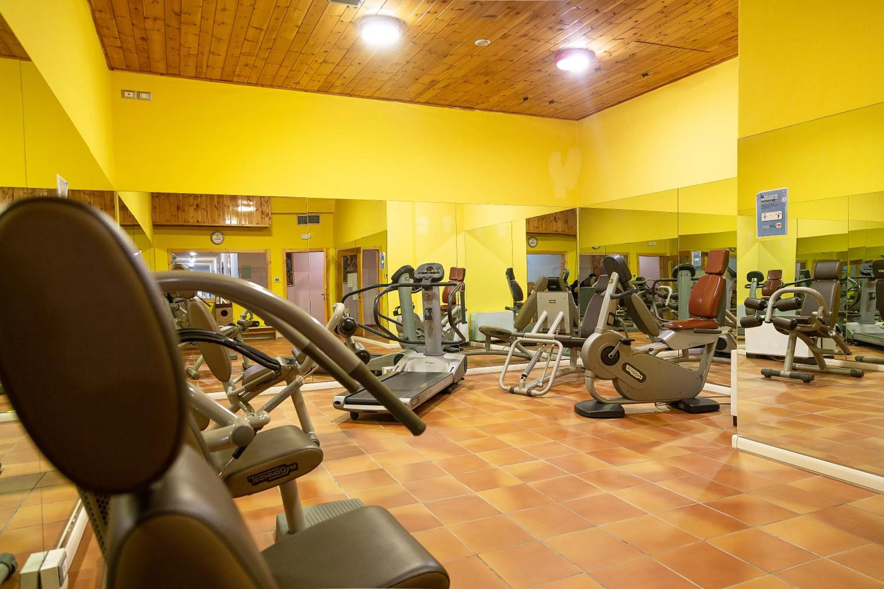 Fitness centre/facilities in Hotel Villaggio Nevada