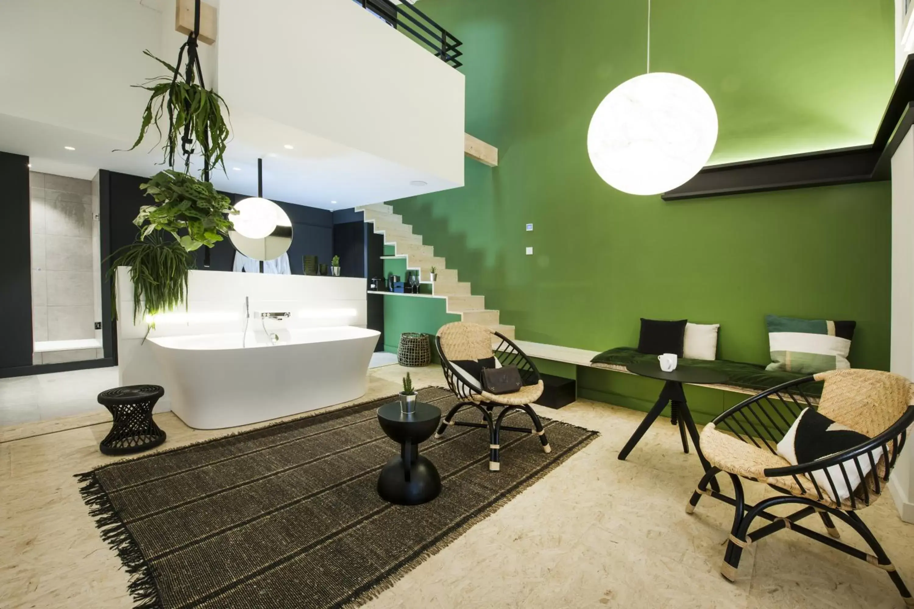 Bathroom in MiHotel Comte Bathroom in MiHotel Comte