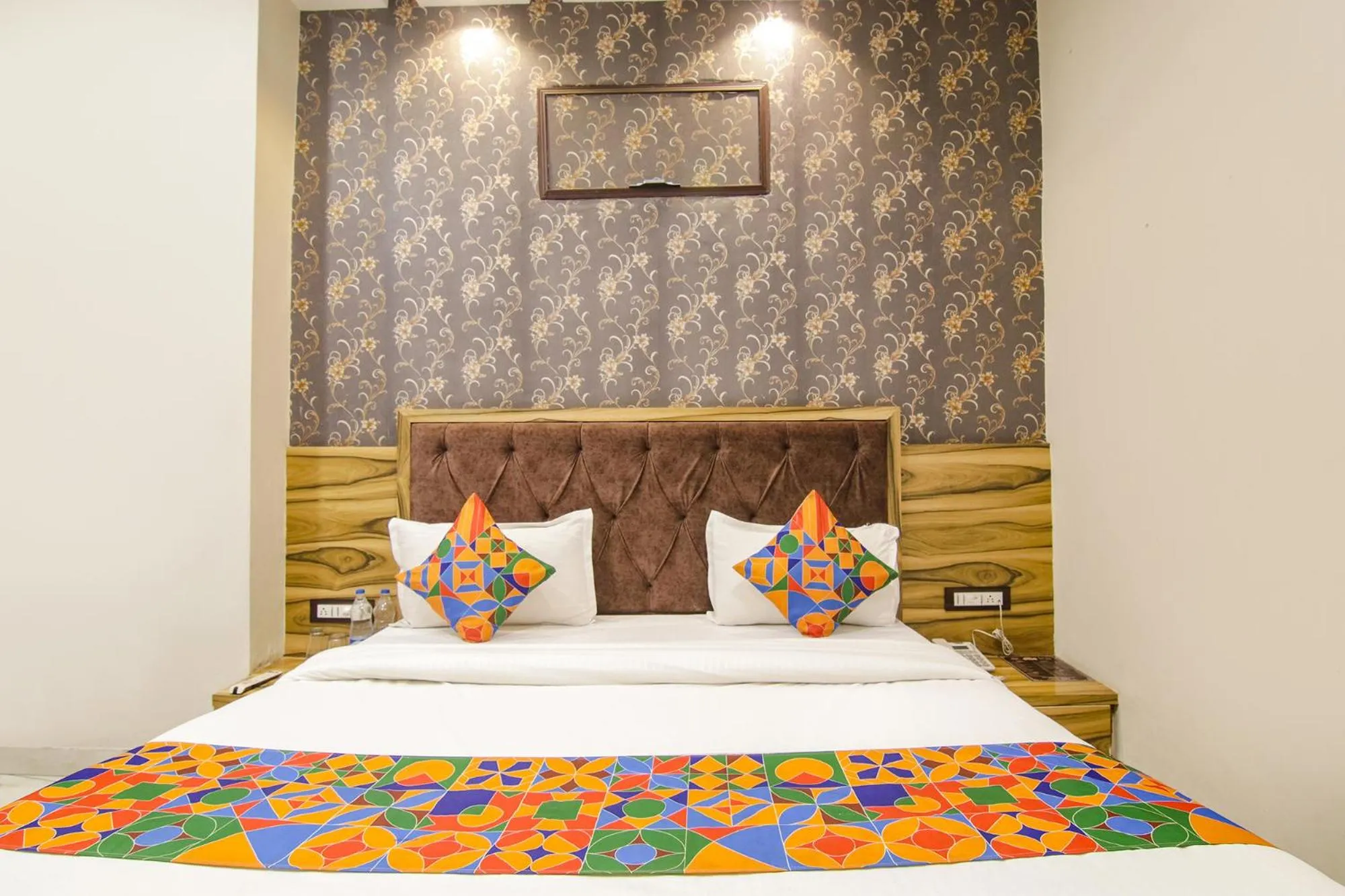 Bed in FabHotel Orio