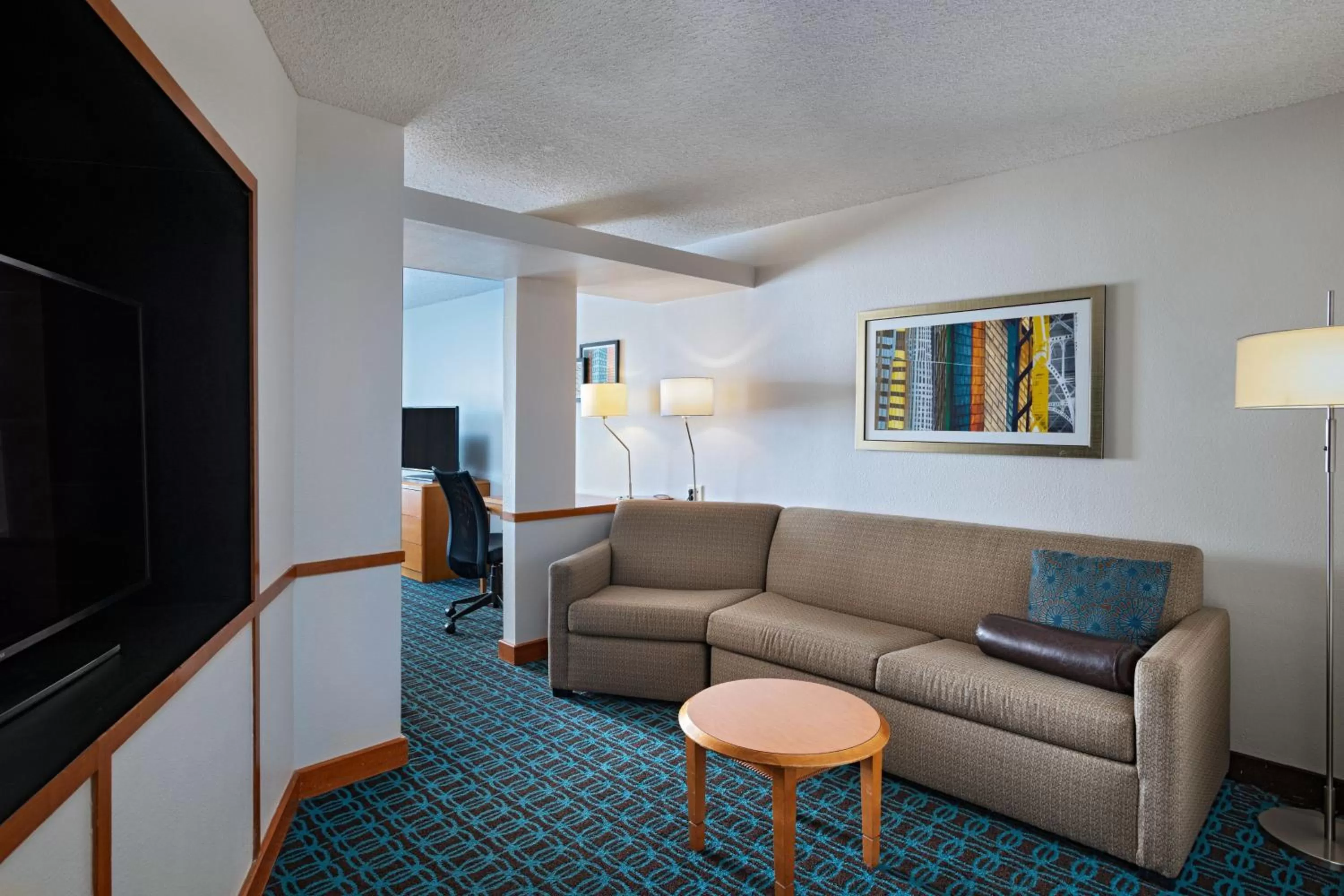 Living room in Fairfield Inn and Suites by Marriott McAllen