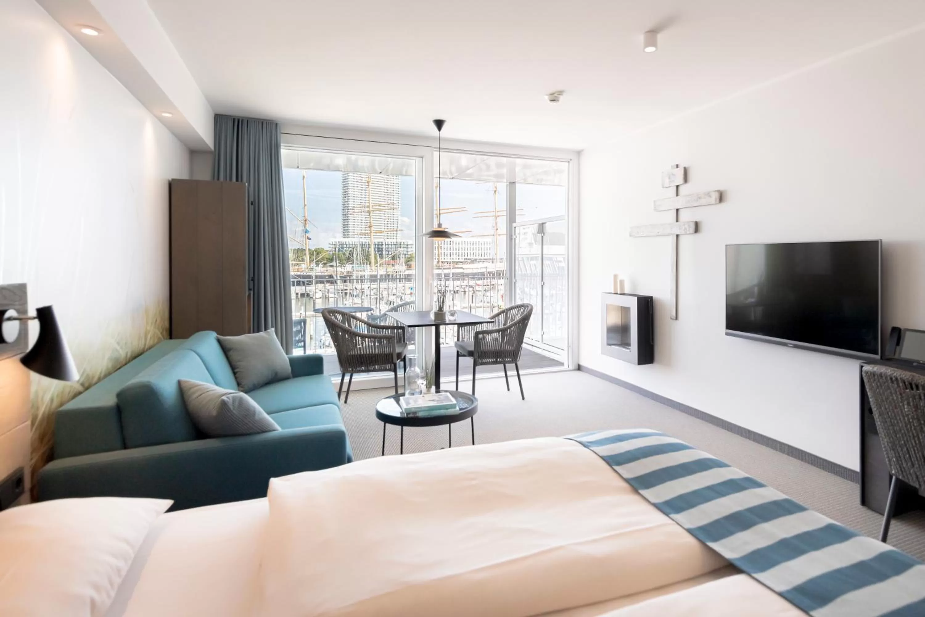 Balcony/Terrace, Bed in SlowDown Travemünde