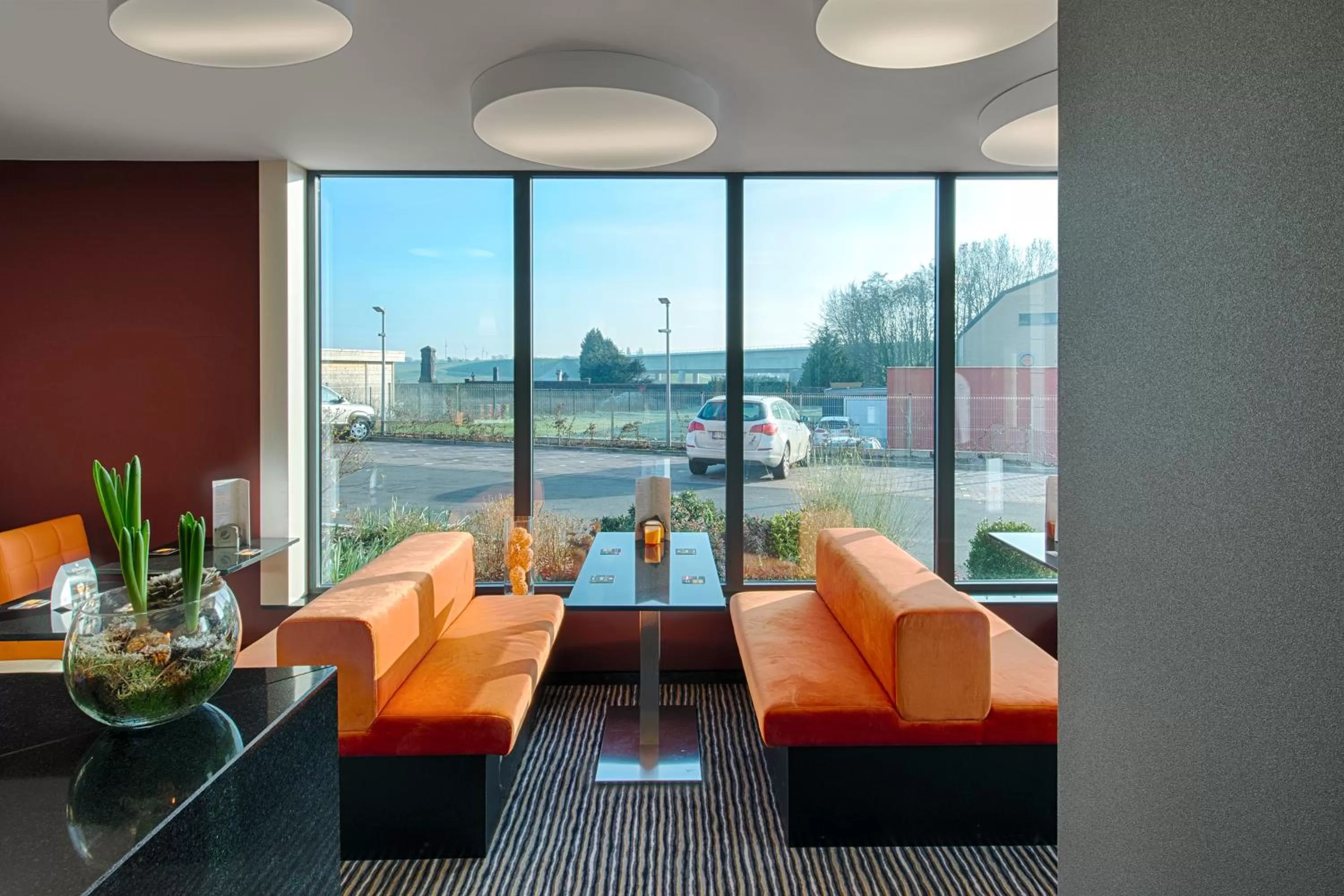 Living room in Orange Hotel La Louvière