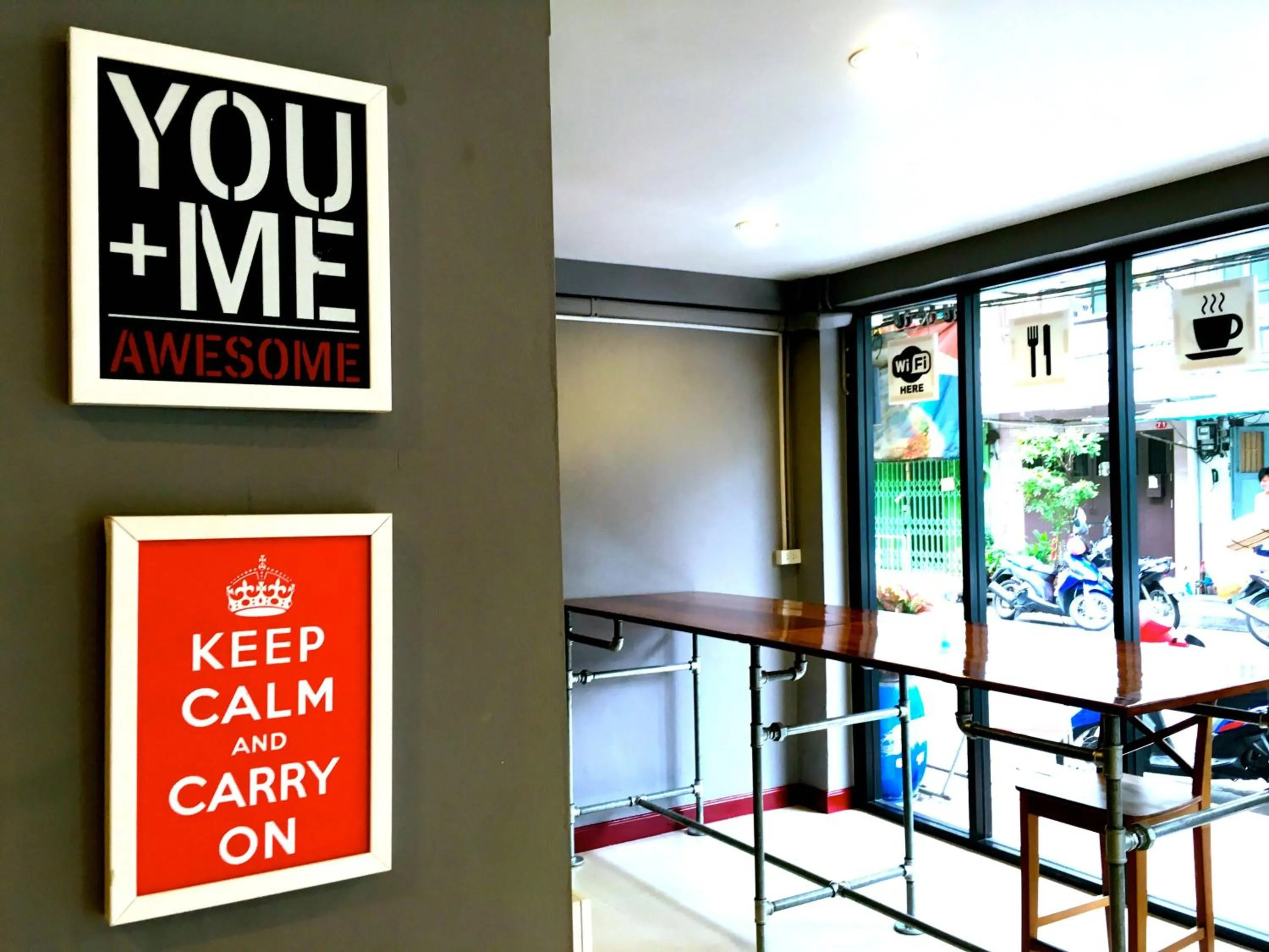 Property building in Urban Hostel Bangkok