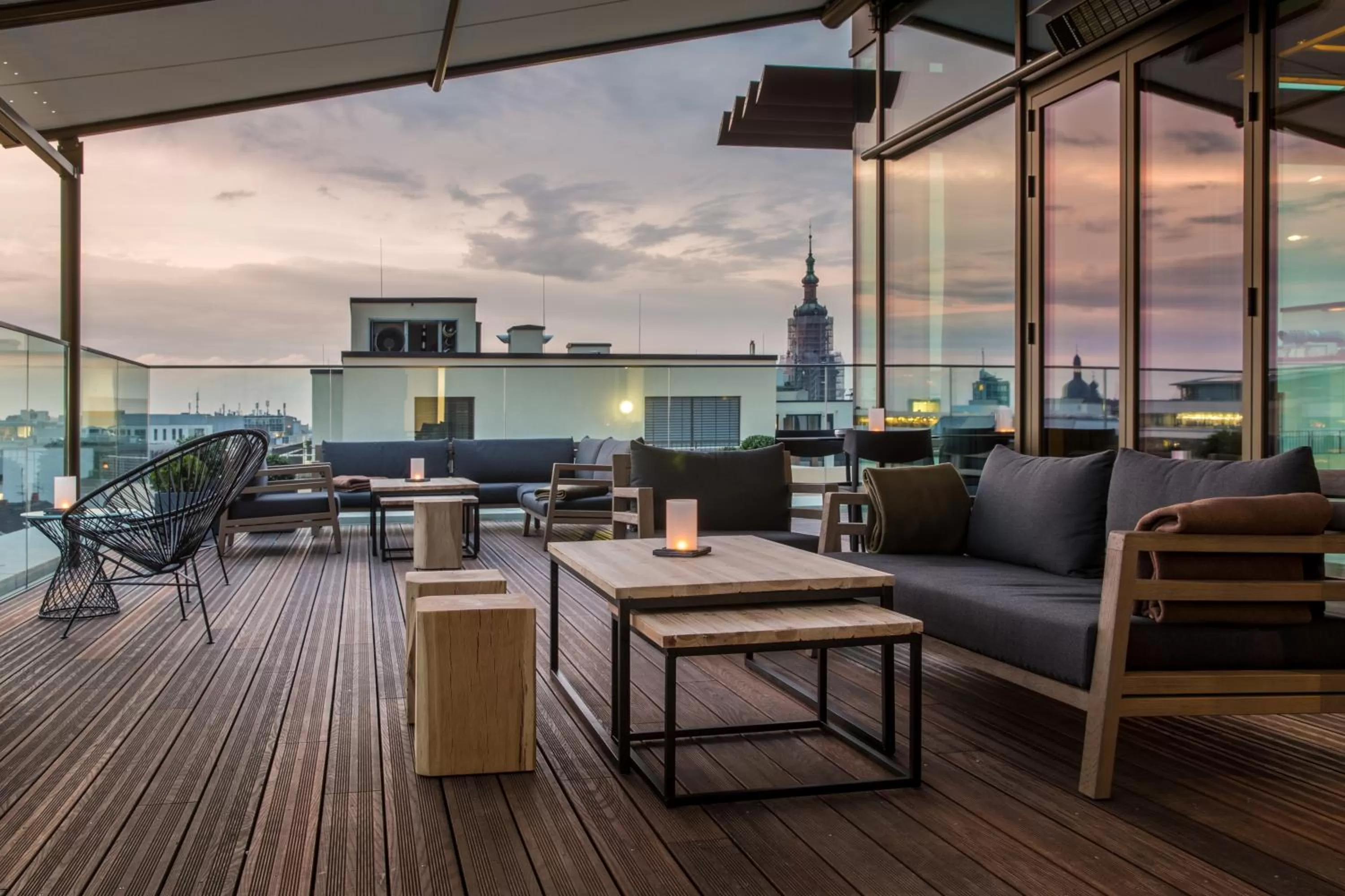 Balcony/Terrace in Radisson Blu Hotel, Mannheim