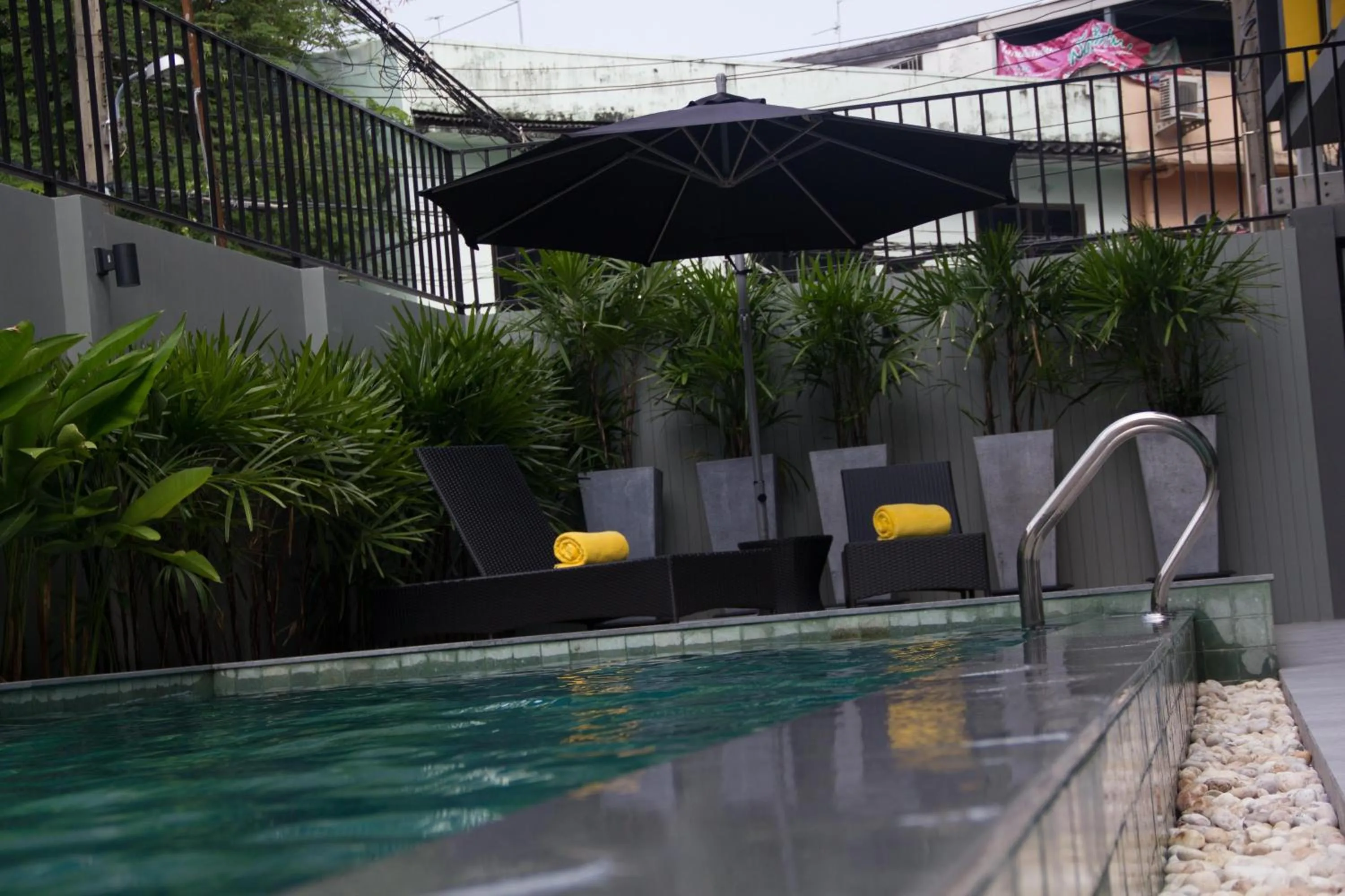 Swimming pool in iSanook Bangkok