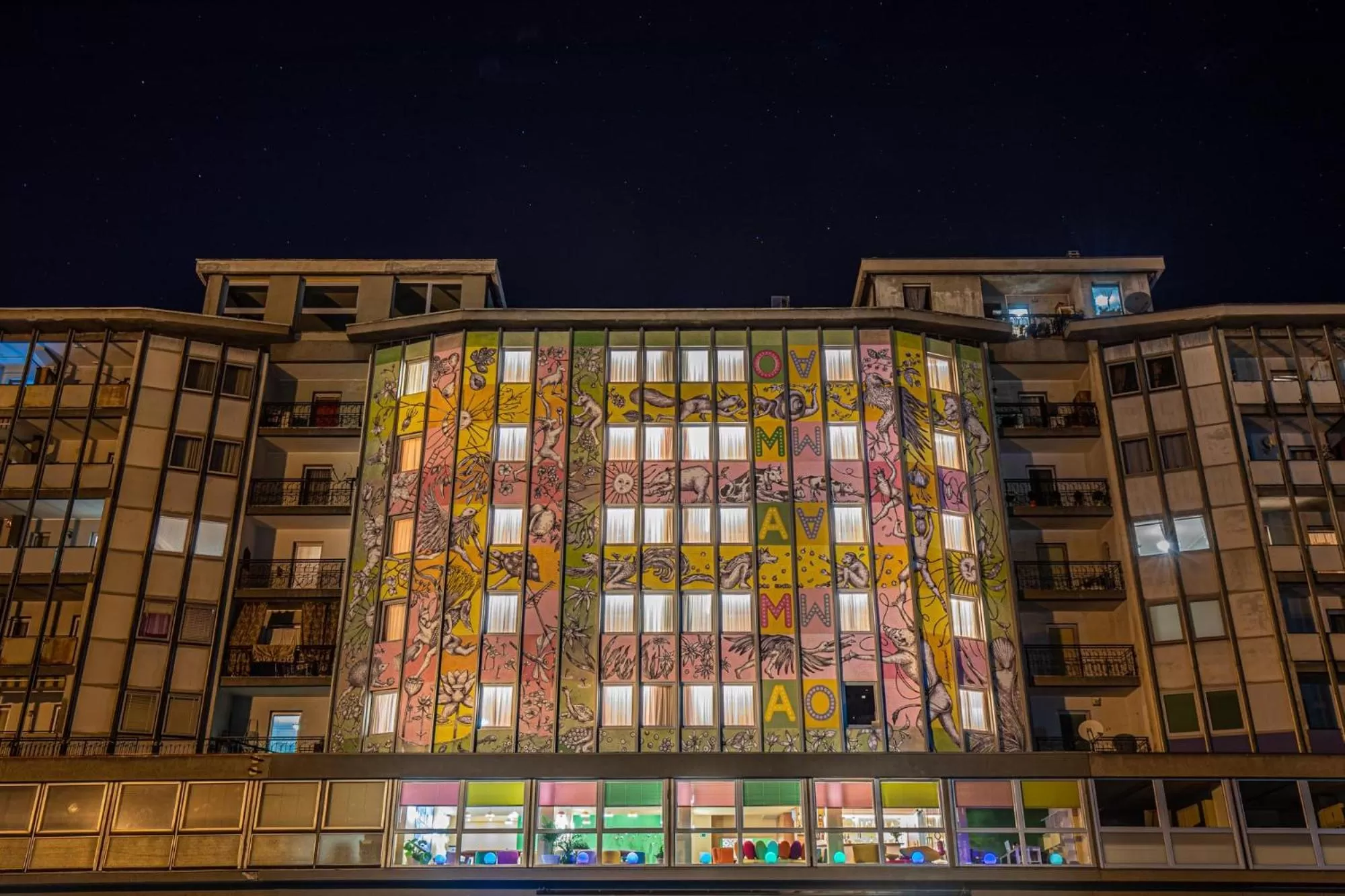 Property building in OMAMA Hotel