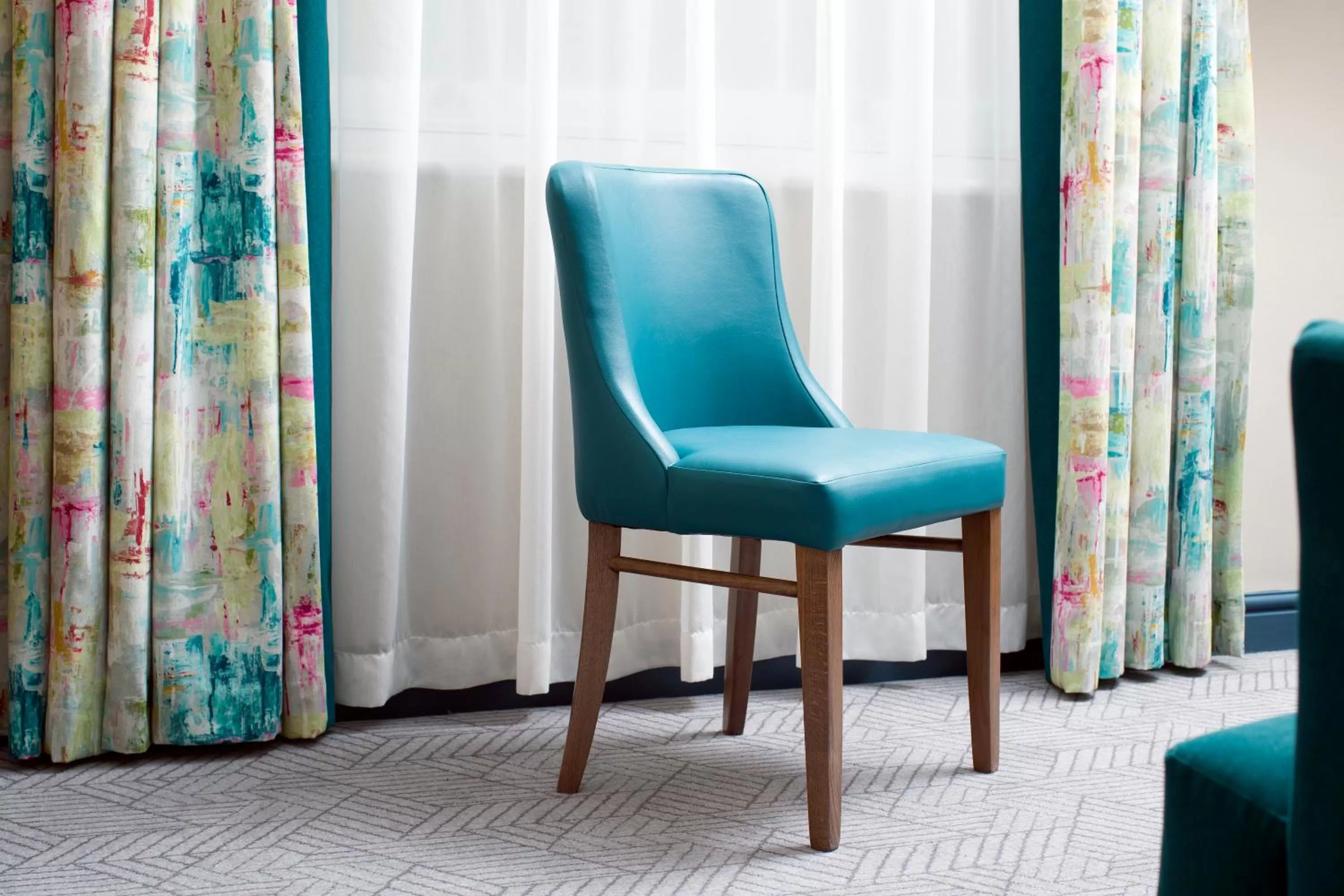 Seating area in The Angel Hotel