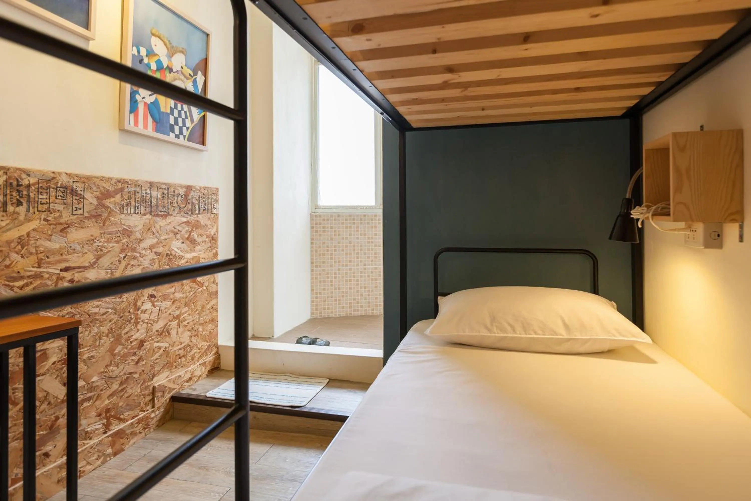 Bed in Sleeping Boot Hostel