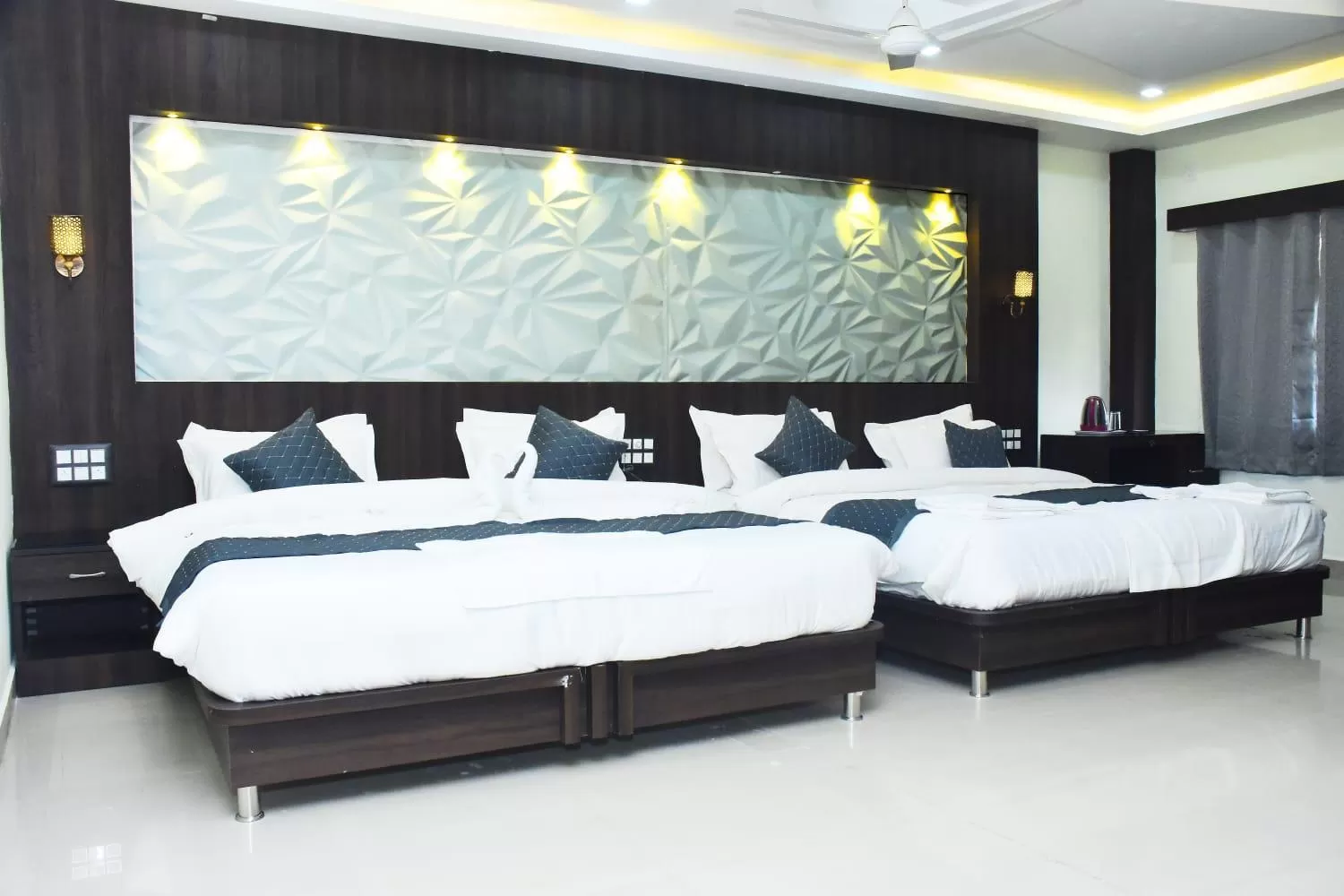 Photo of the whole room, Bed in Hotel La Gowri, Coorg