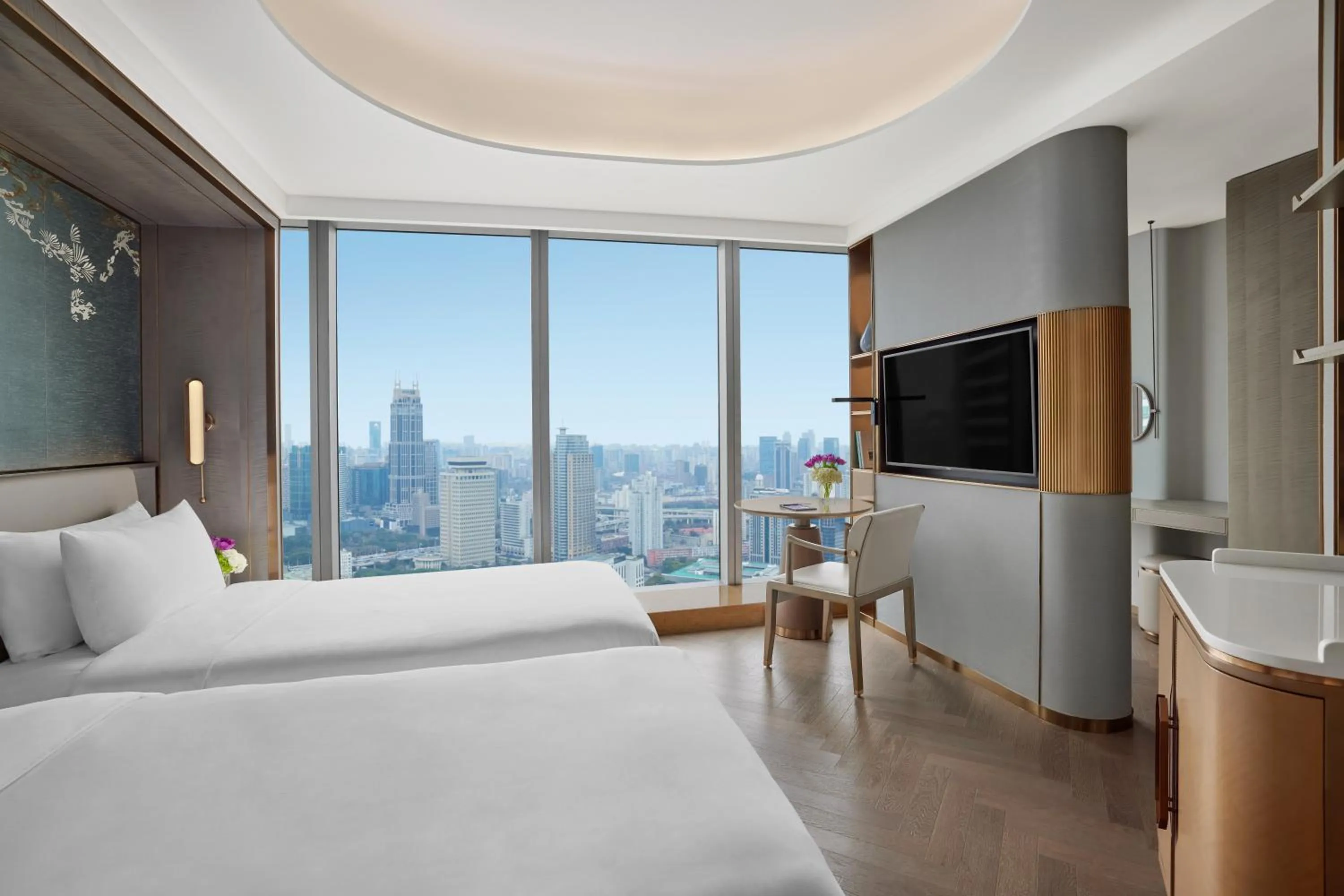 TV and multimedia, Bed in Conrad Shanghai
