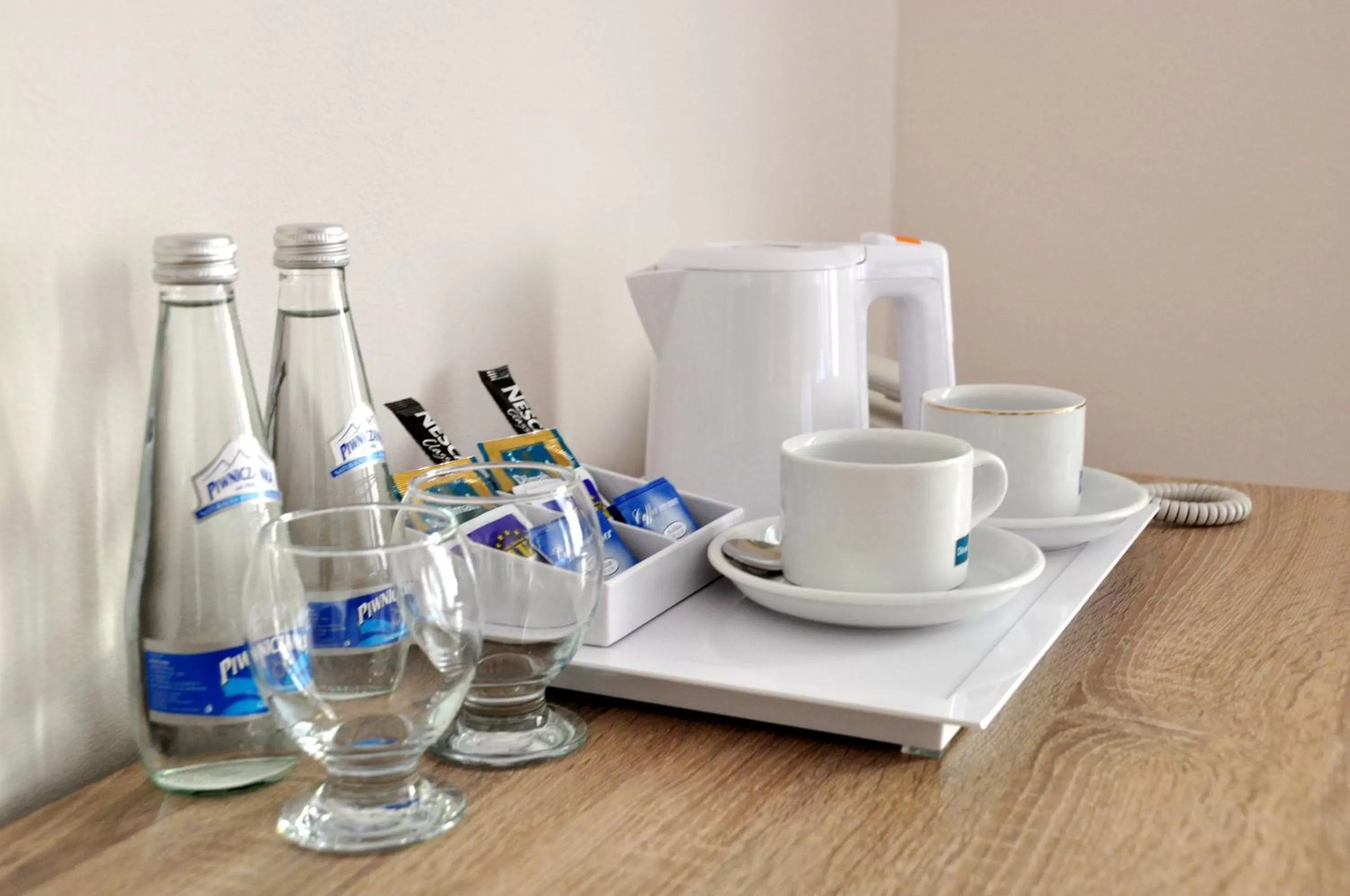 Coffee/tea facilities in Hotel Santi