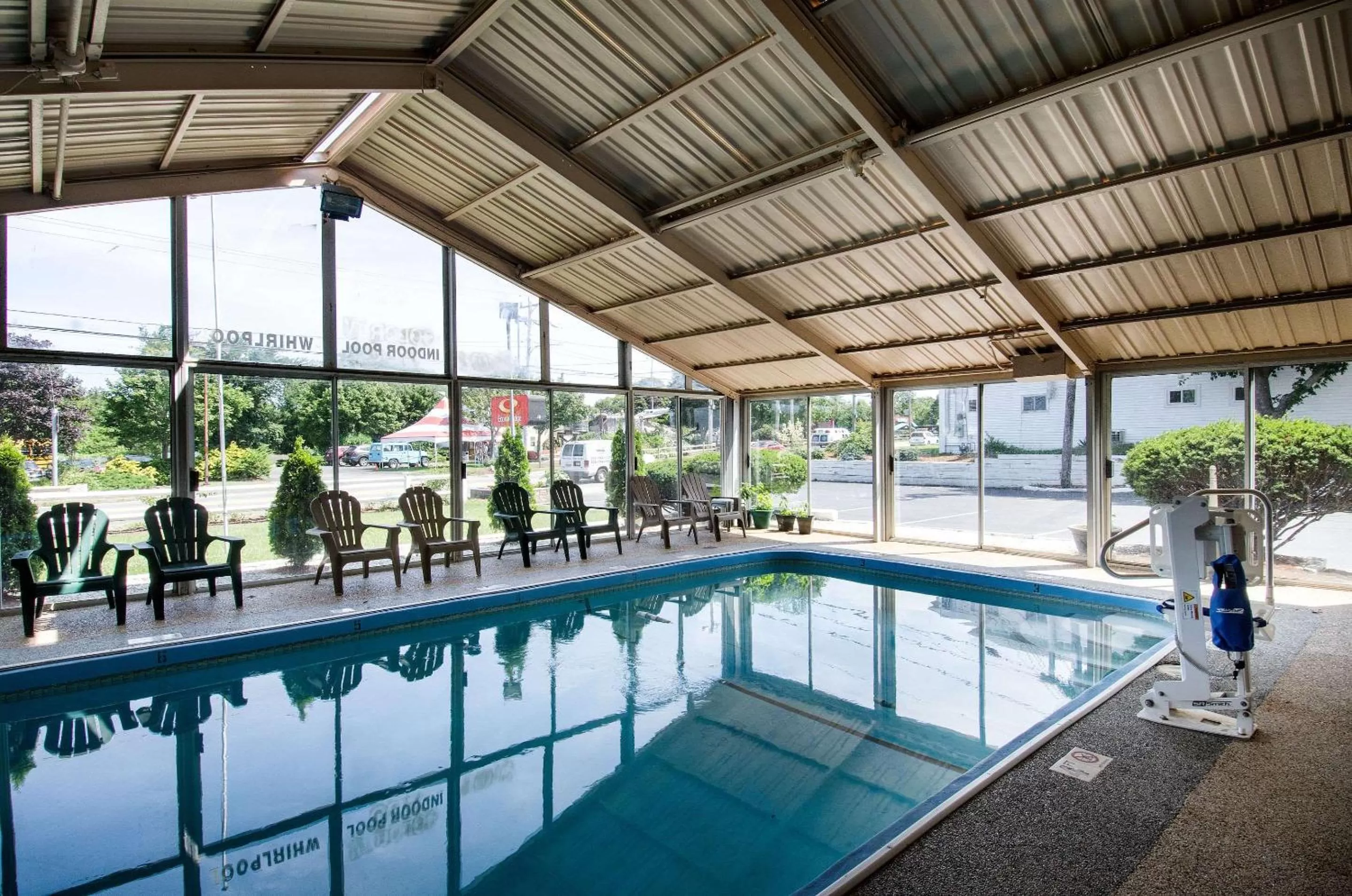 On site in Econo Lodge West Yarmouth on Cape Cod