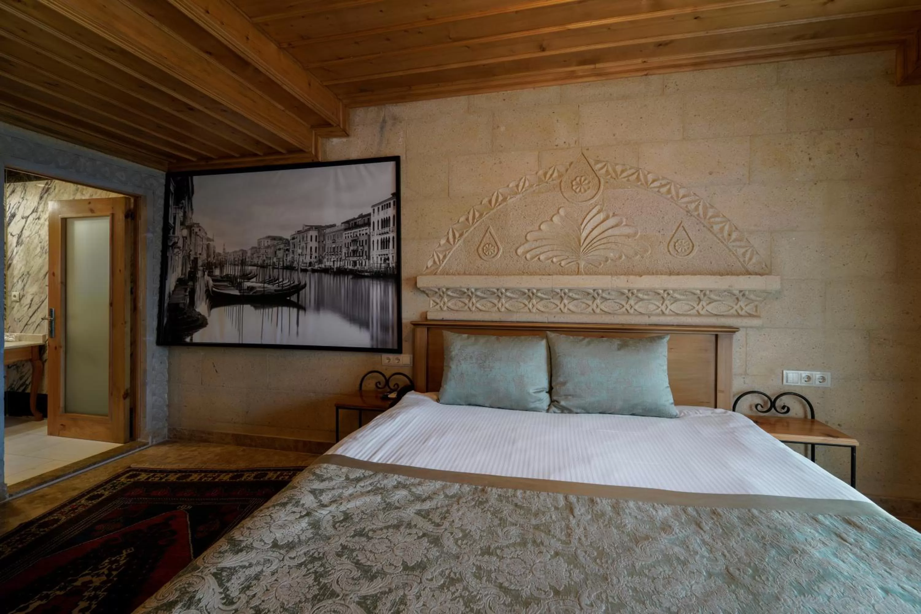 Bed in Cratus Stone Palace