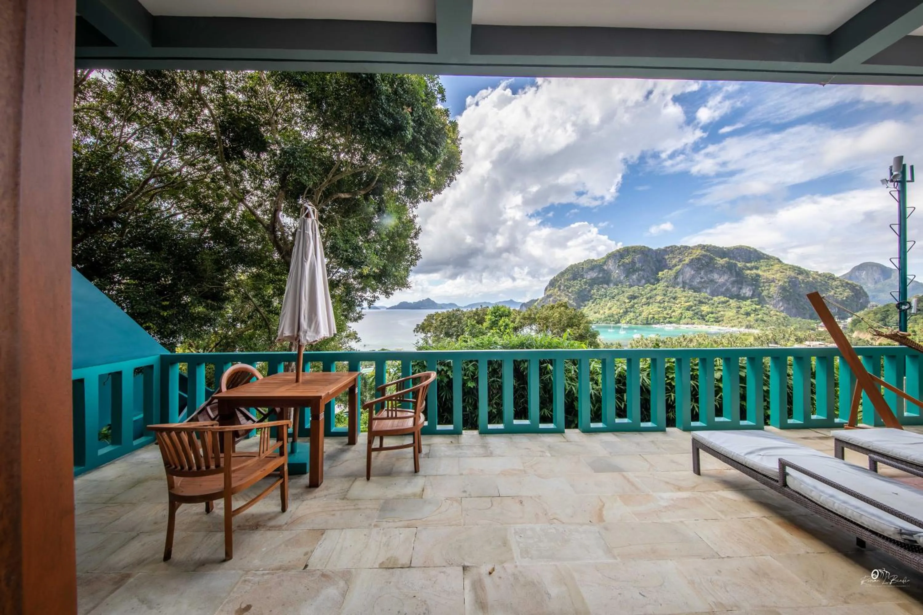 Patio in Karuna El Nido Villas