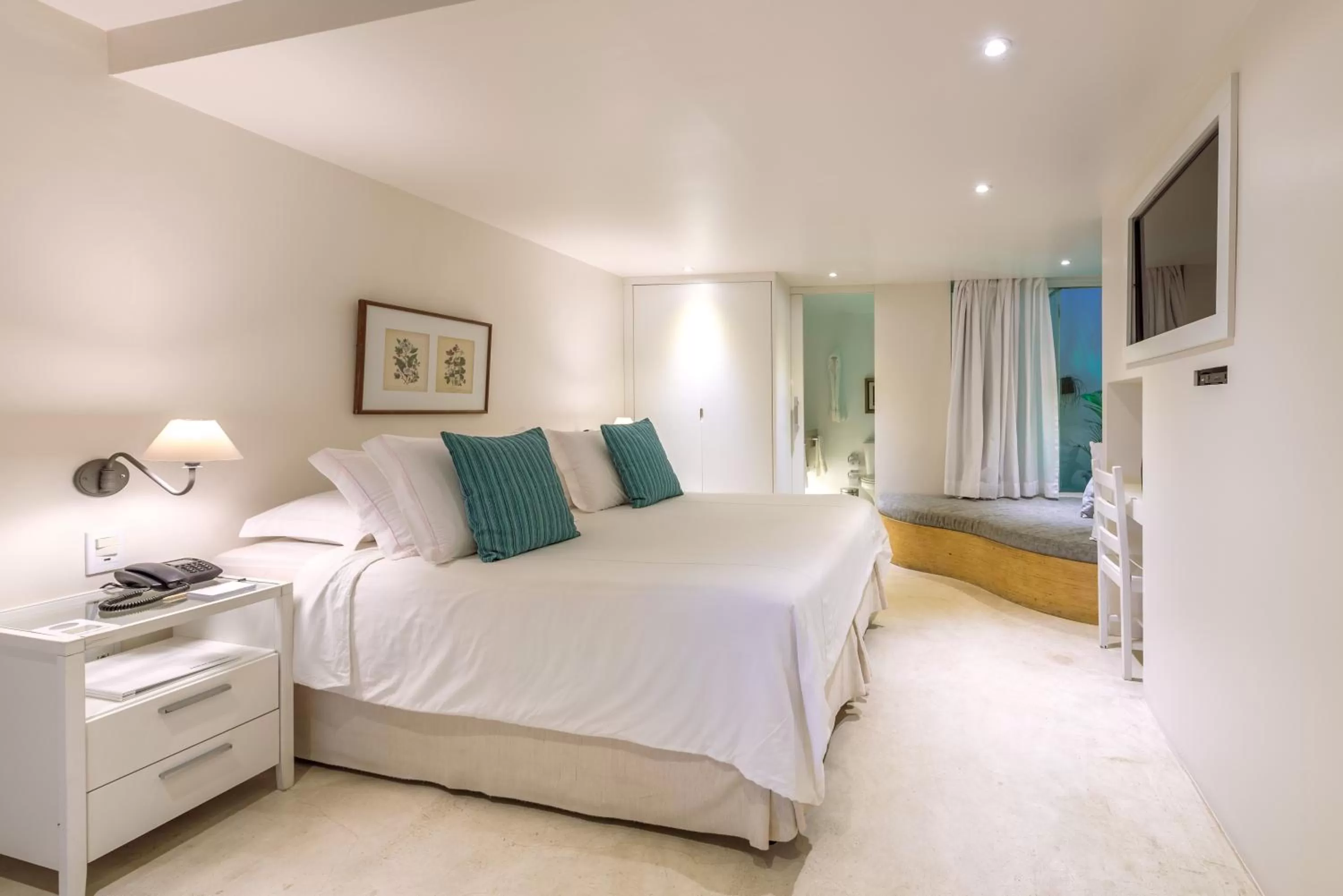 Bed in Abracadabra Boutique Hotel