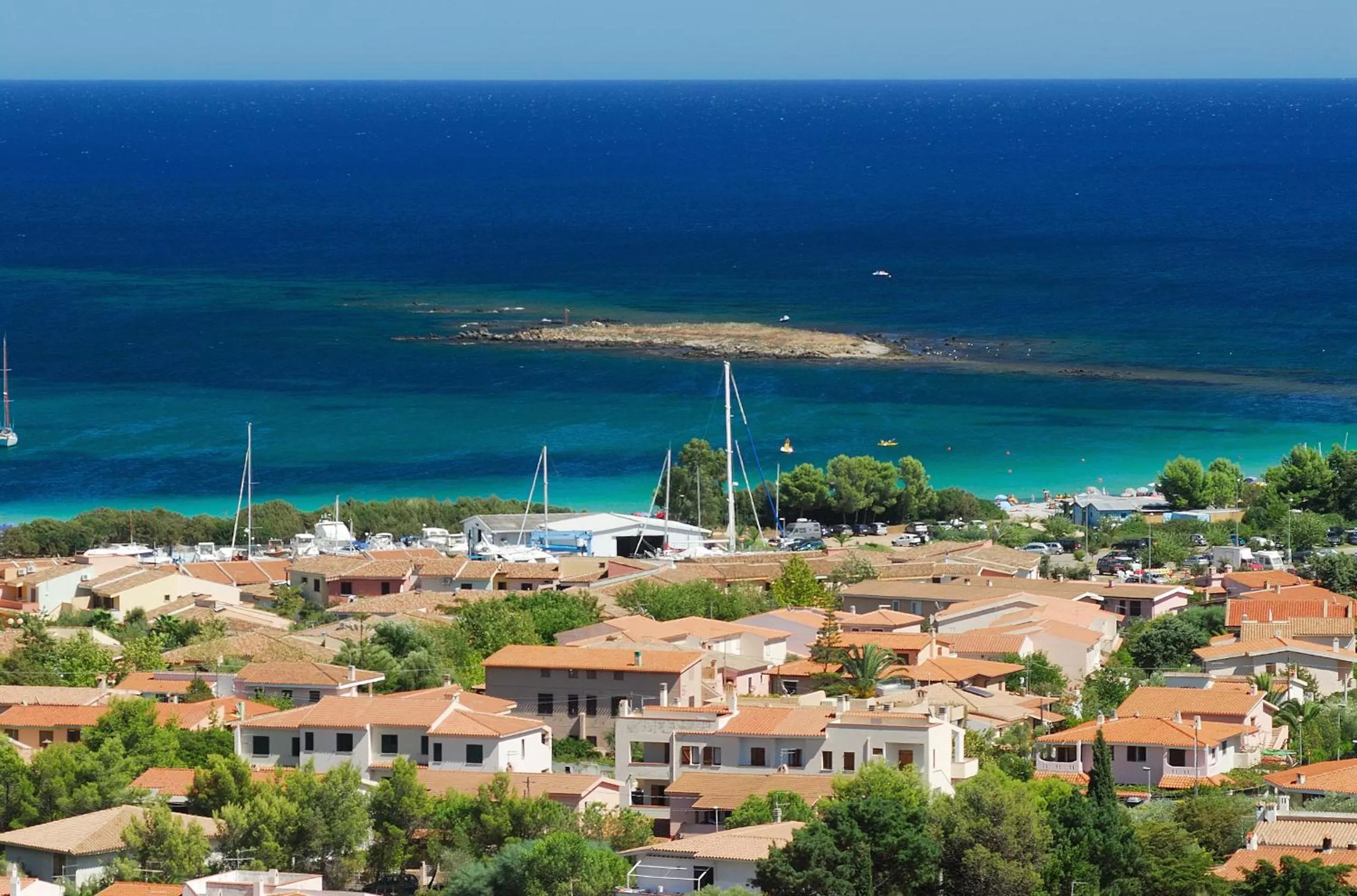 Bird's eye view in Porto Ottiolu Resort