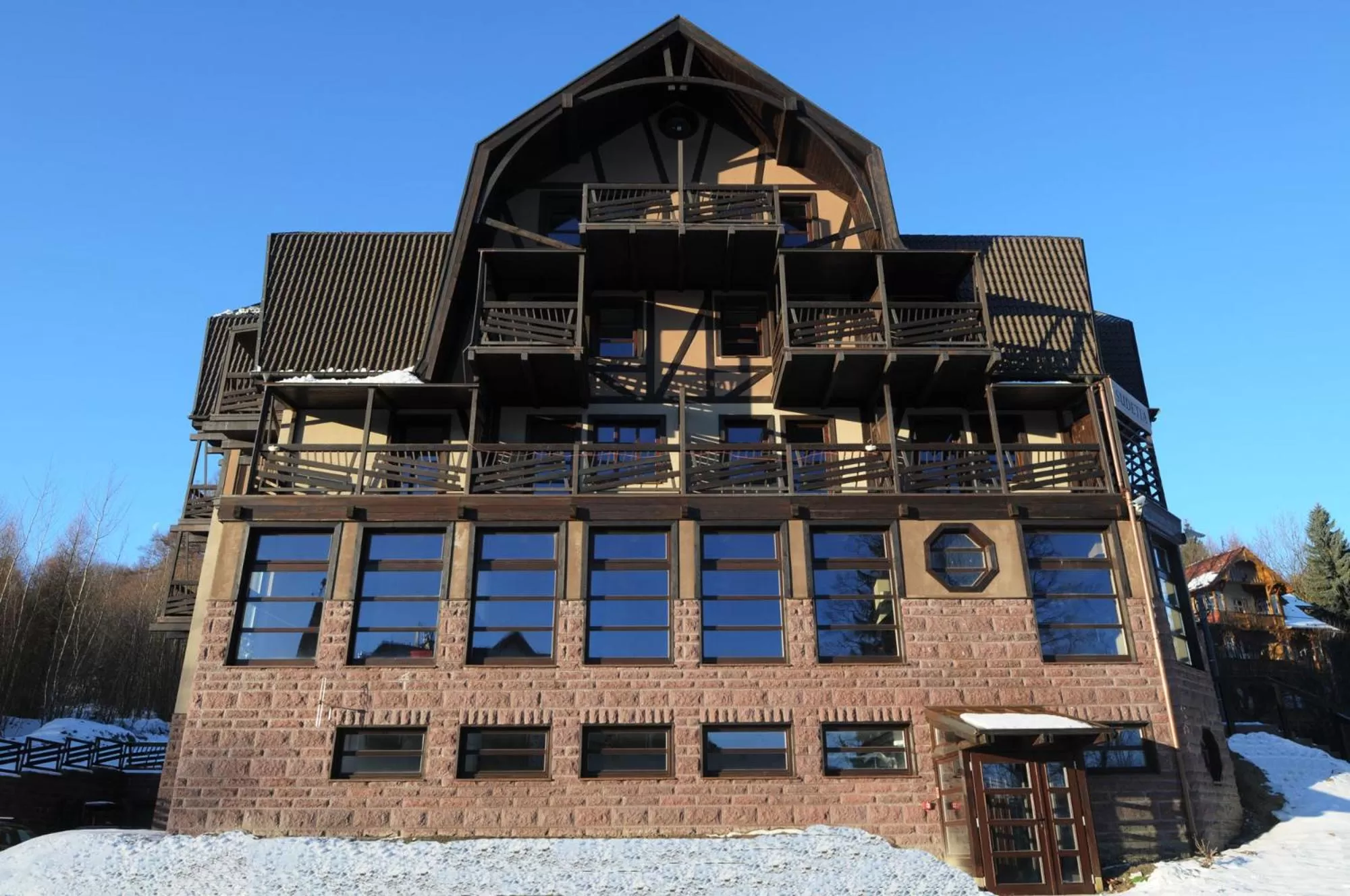 Facade/entrance in Boutique Hotel Sudetia - Medical & SPA