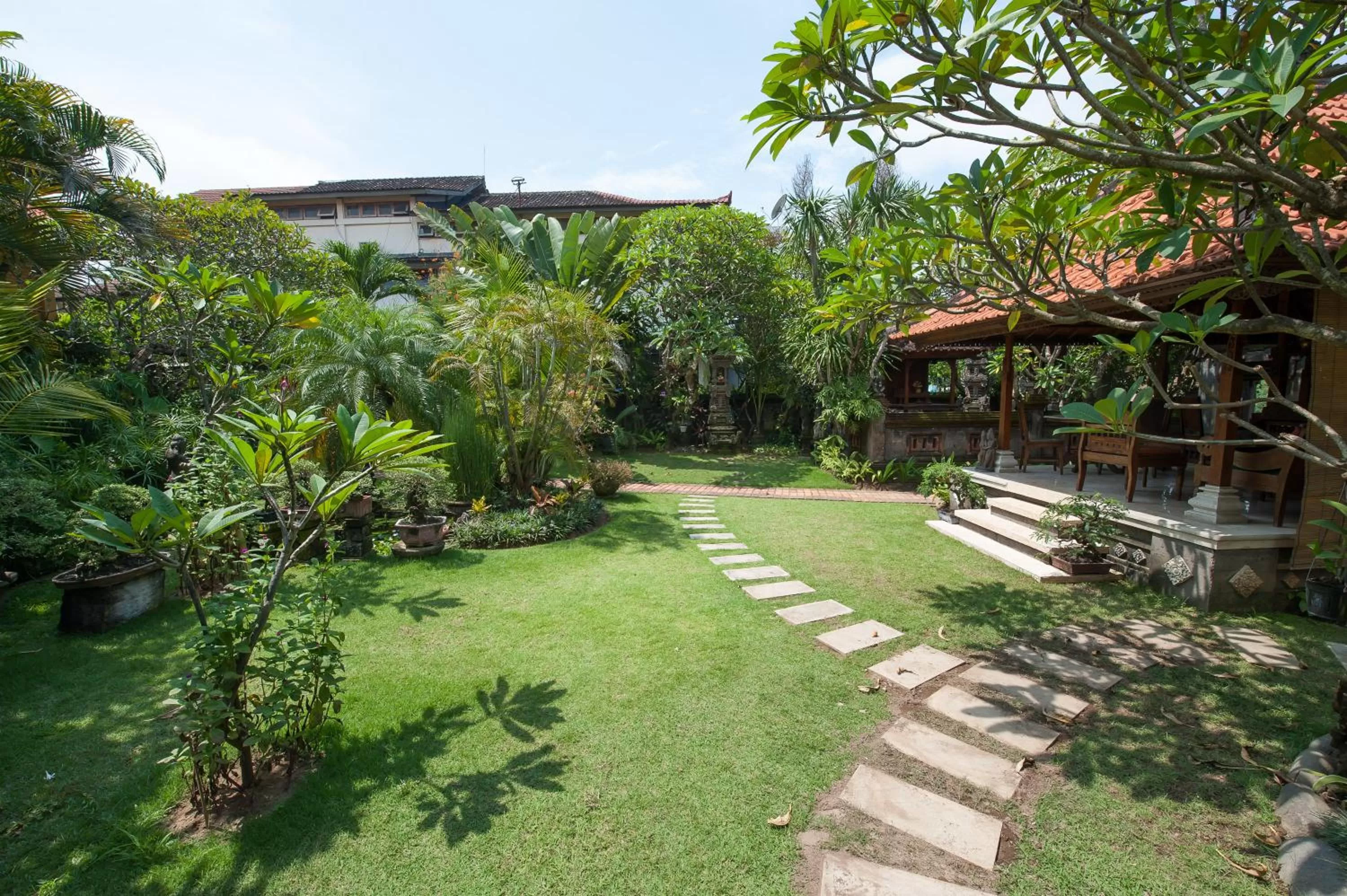 Garden in Pondok Agung Bed & Breakfast