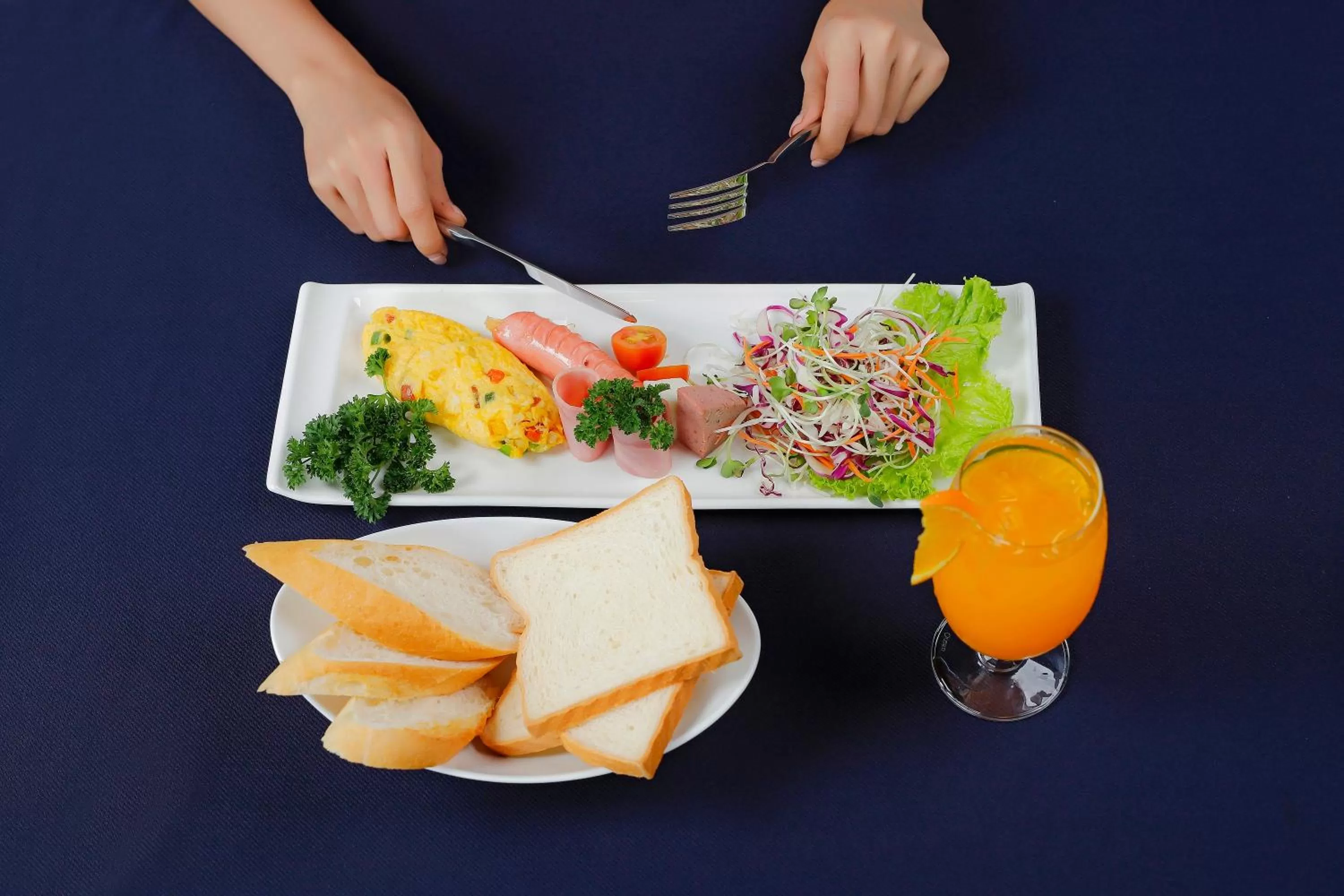 Breakfast in Seana Hotel