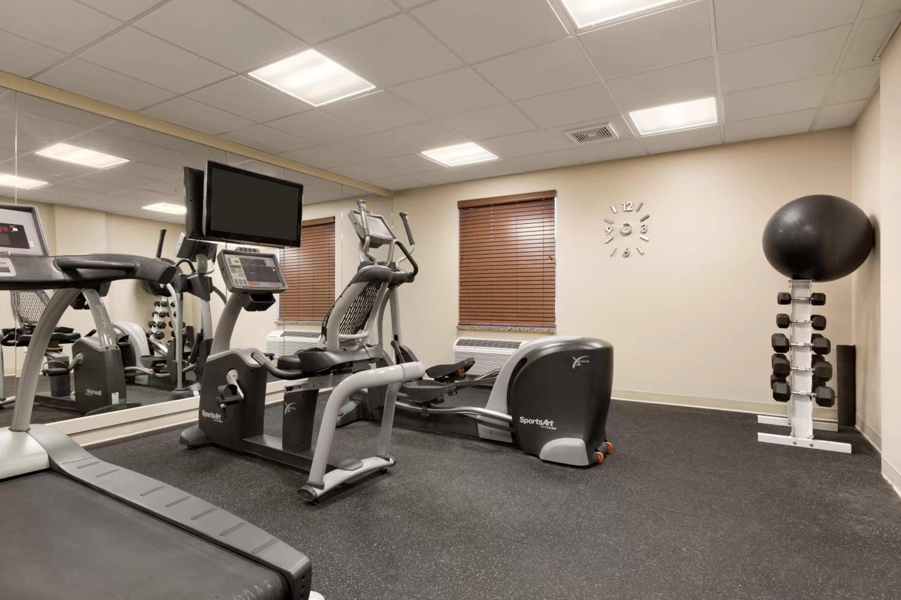 Fitness centre/facilities in Days Inn & Suites by Wyndham Sherwood Park Edmonton