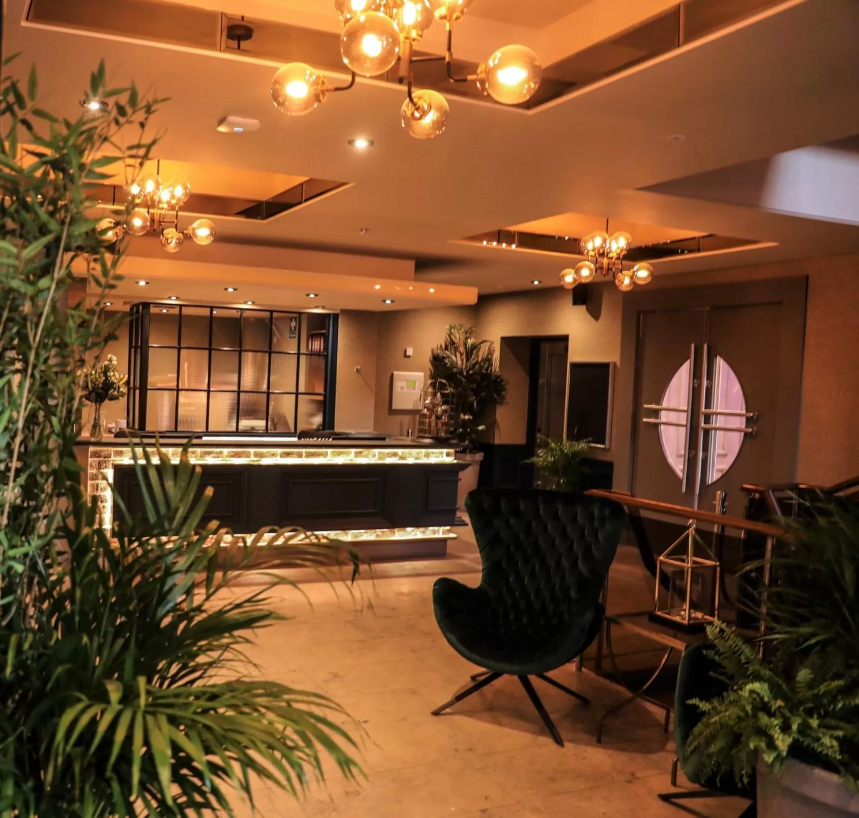 Lobby or reception in The Lansdowne Hotel