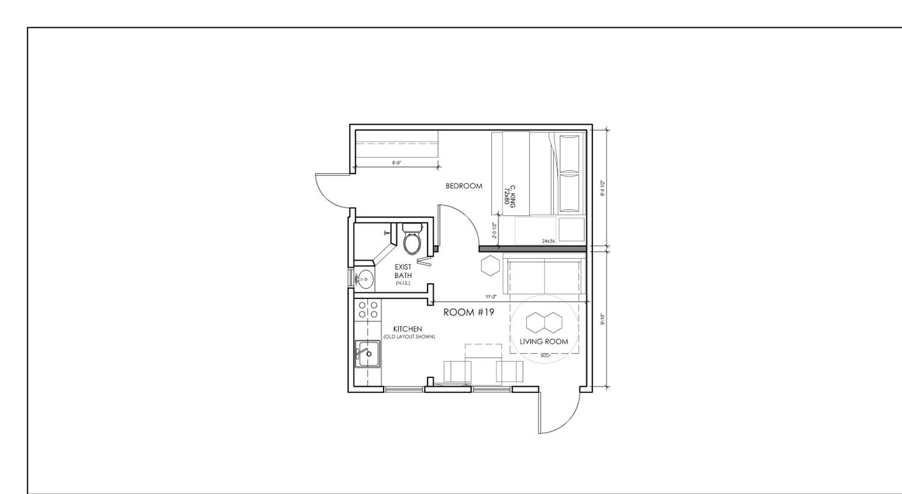 Floor plan in The Marbella