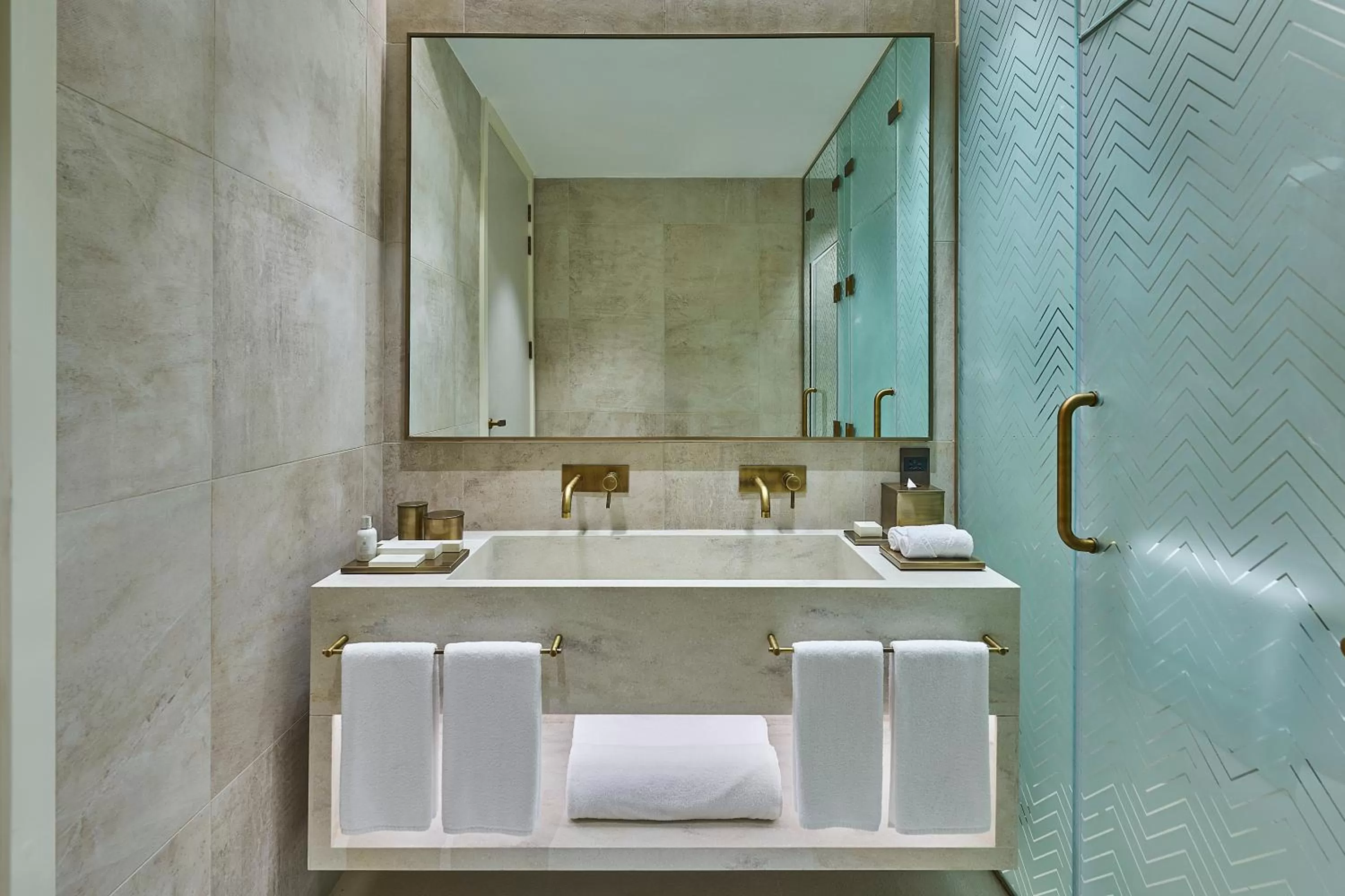 Bathroom in ERTH Abu Dhabi Hotel