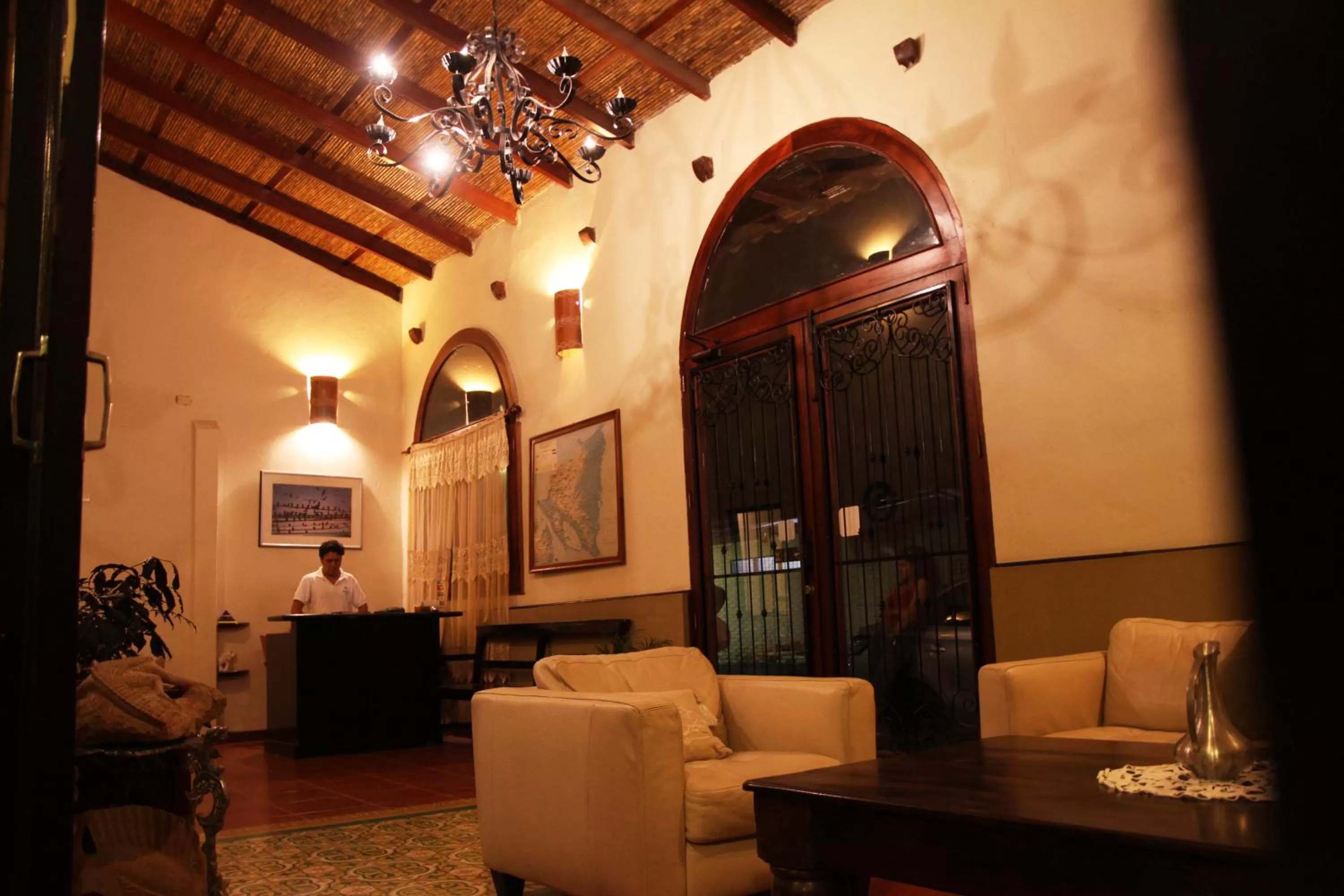 Lobby or reception in Hotel Los Altos Esteli