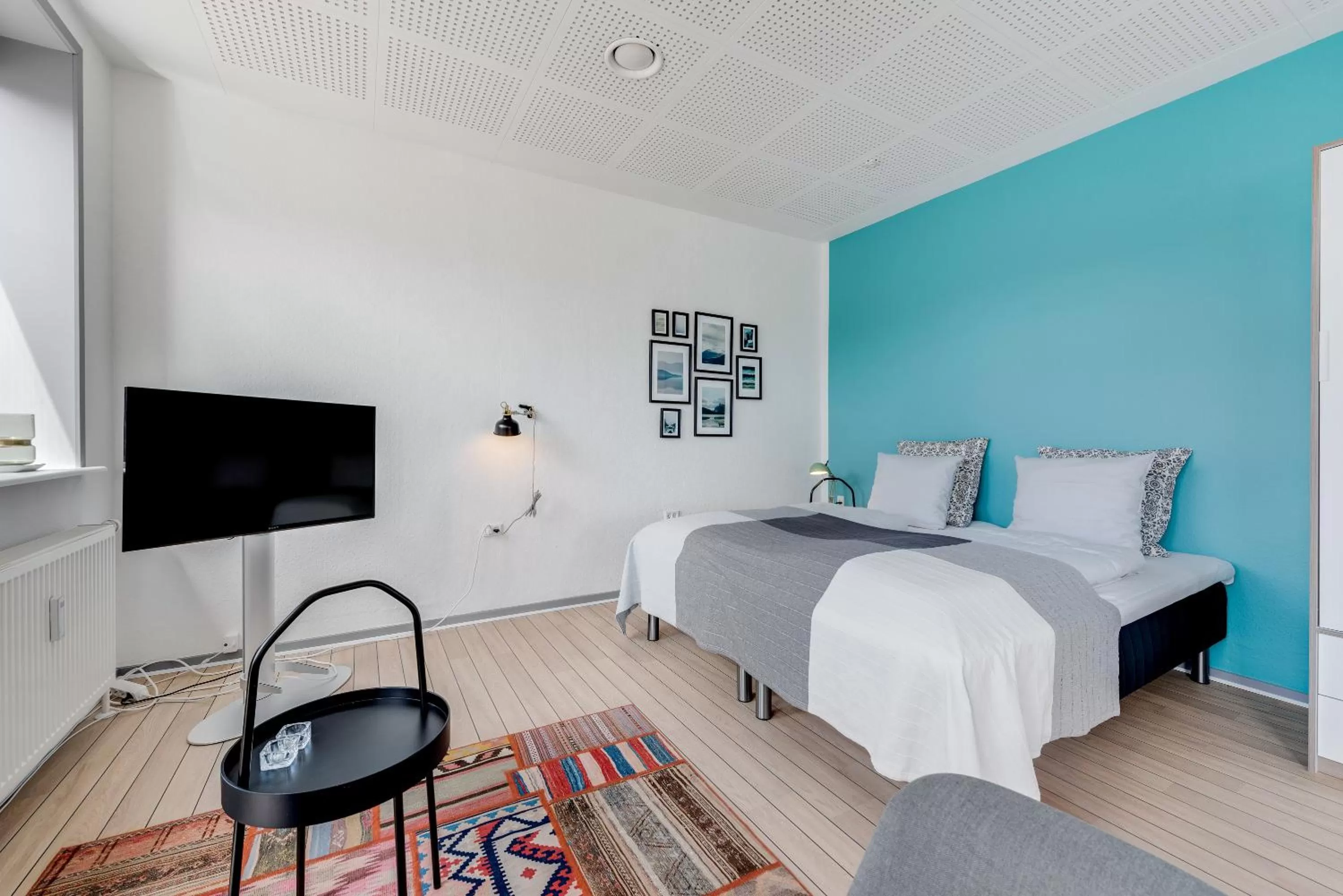 Bed in Hvide Sande Hotel