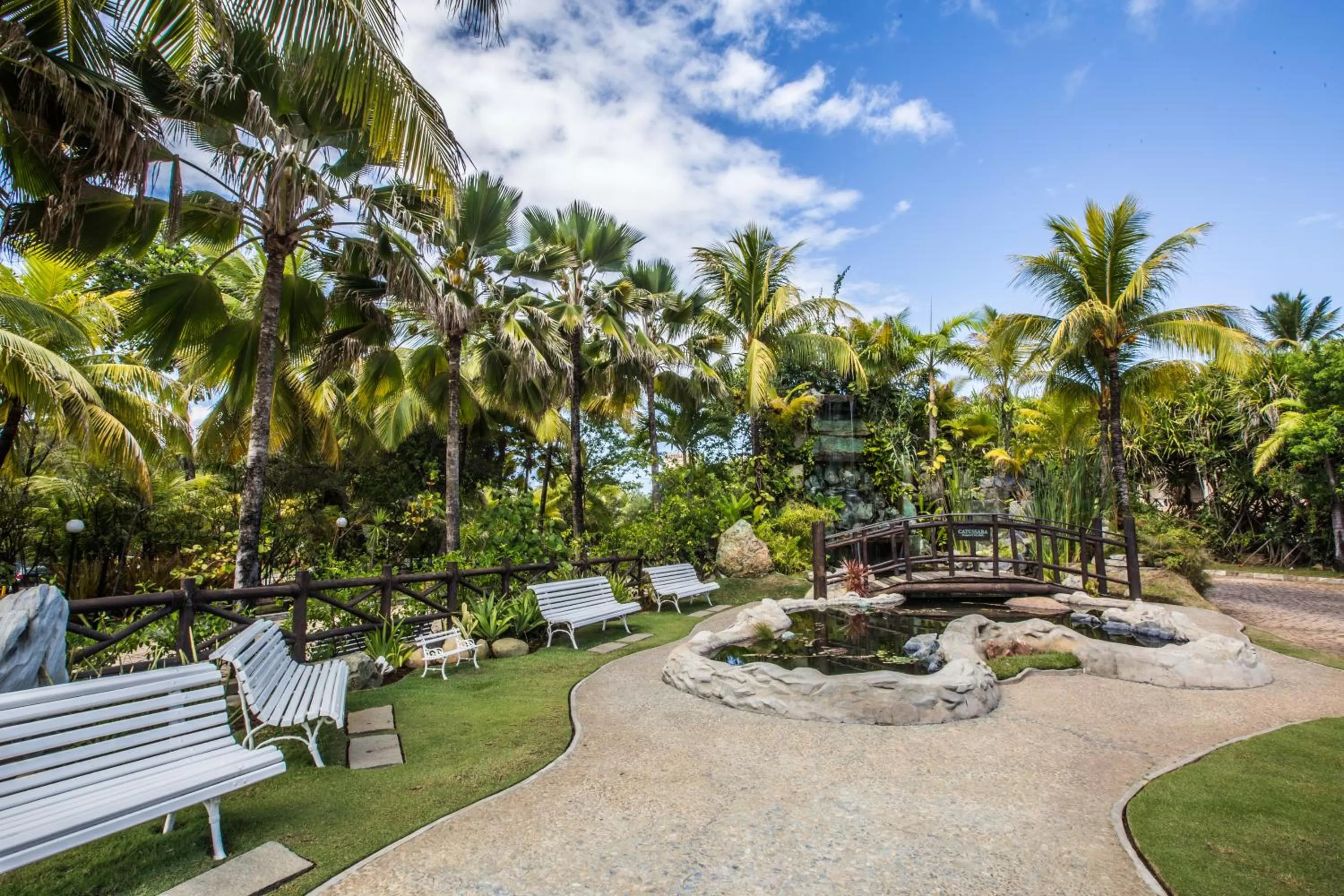 Garden in Catussaba Resort Hotel