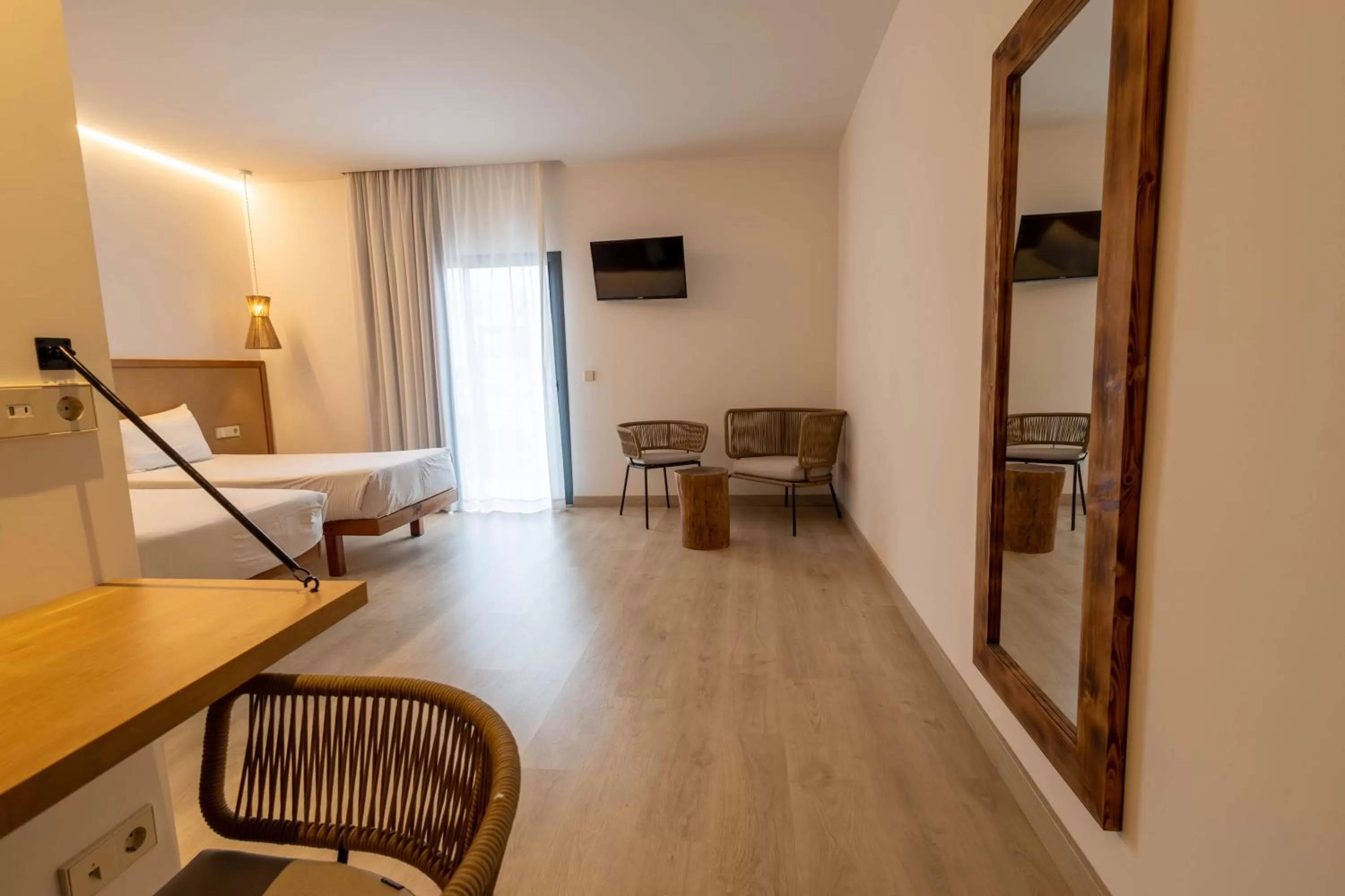 TV and multimedia, Seating Area in Play Hotel Ibiza - Adults Only