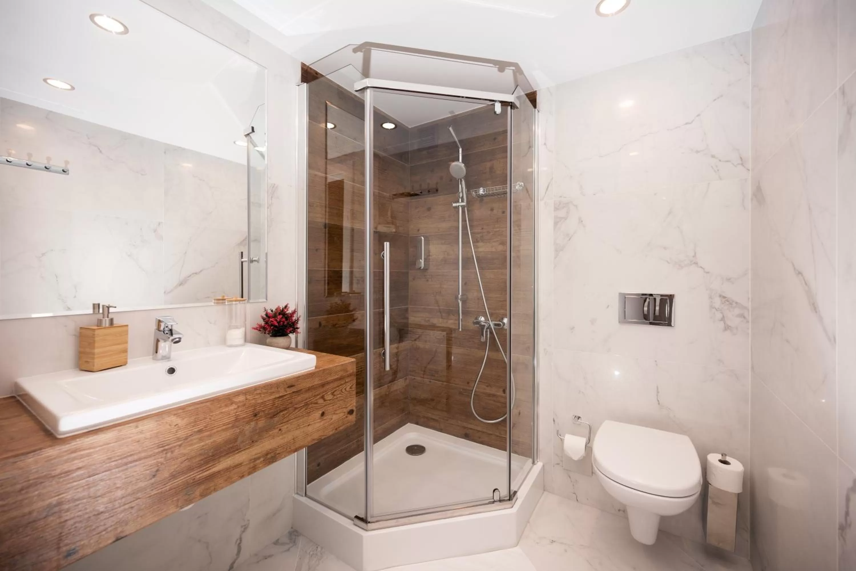 Shower in Hive Family House