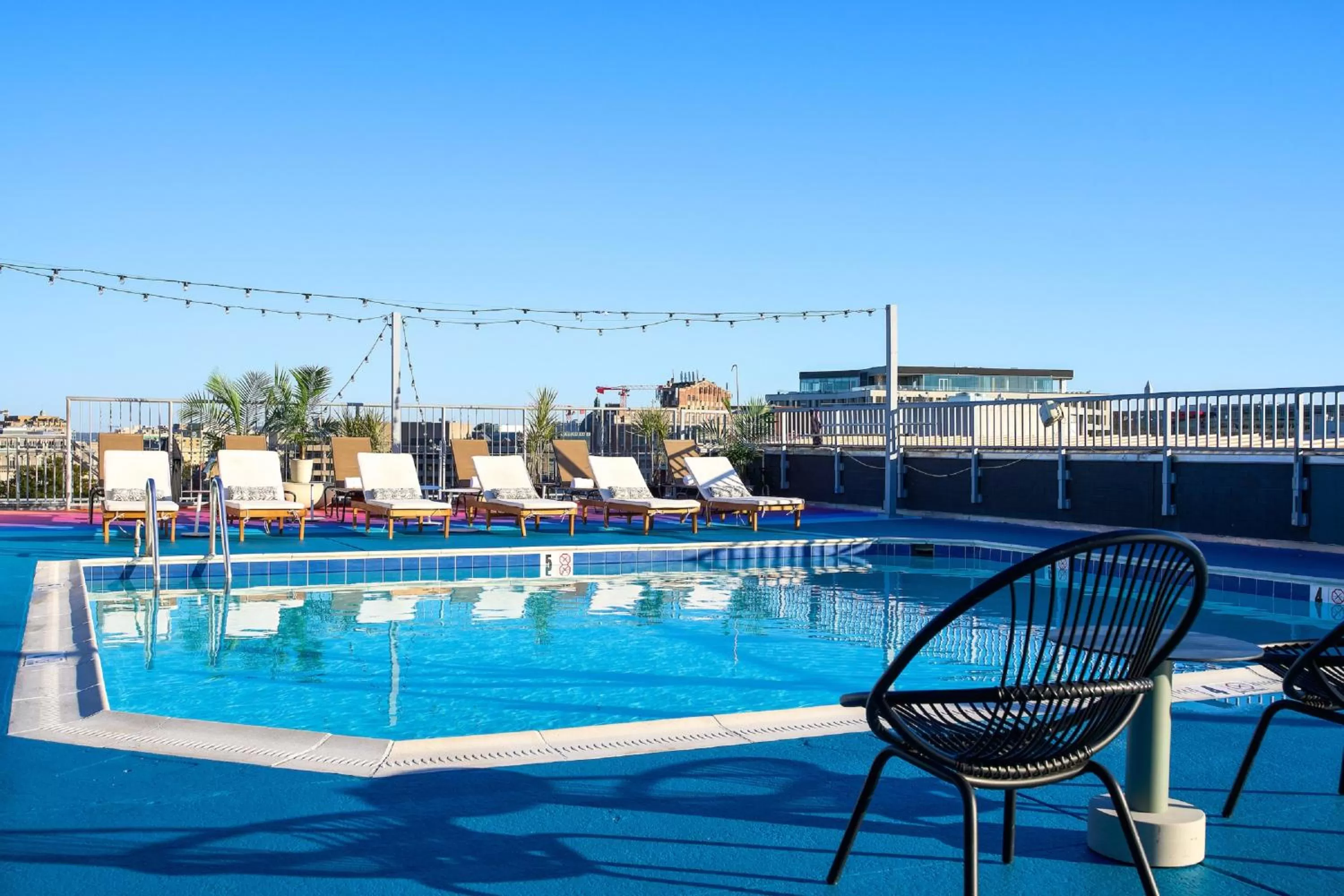Swimming pool in The Ven at Embassy Row, Washington, D.C., a Tribute Portfolio Hotel
