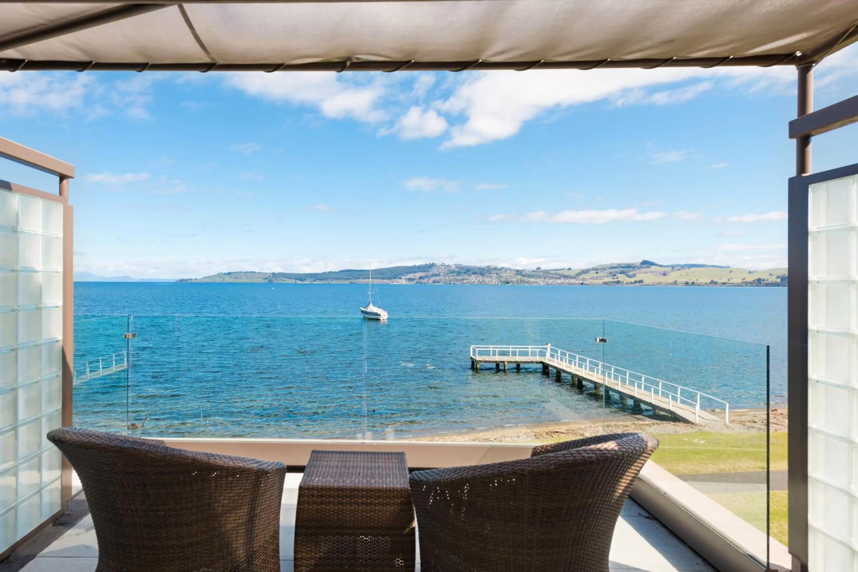 Balcony/Terrace in Millennium Hotel & Resort Manuels Taupo