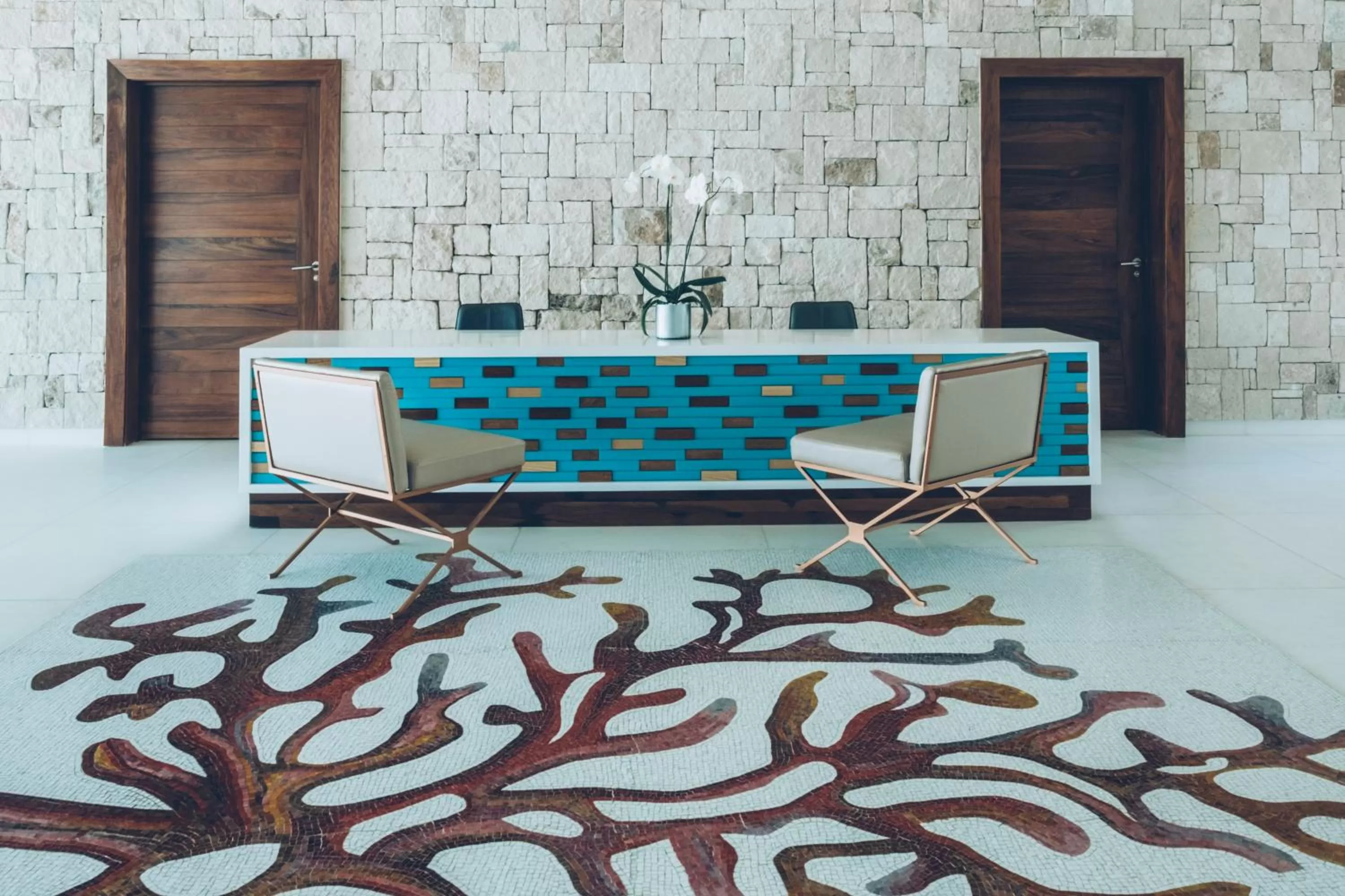 Lobby or reception in Coral Level at Iberostar Selection Cancun