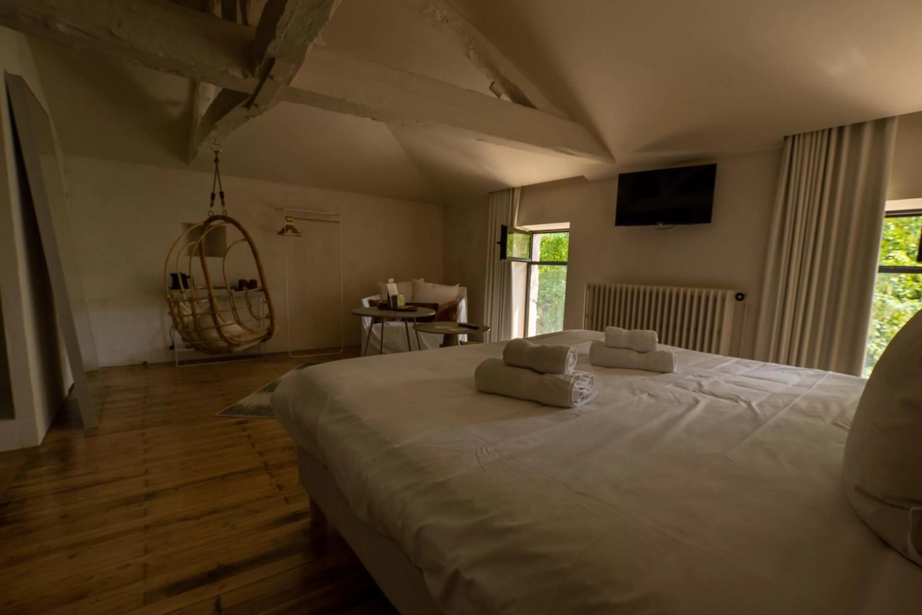 Bed in La Maison des Sources