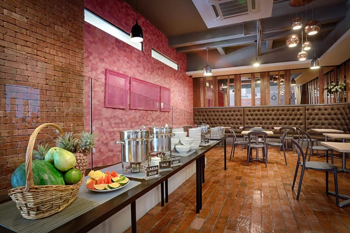 Food in the youniQ Hotel, Kuala Lumpur International Airport