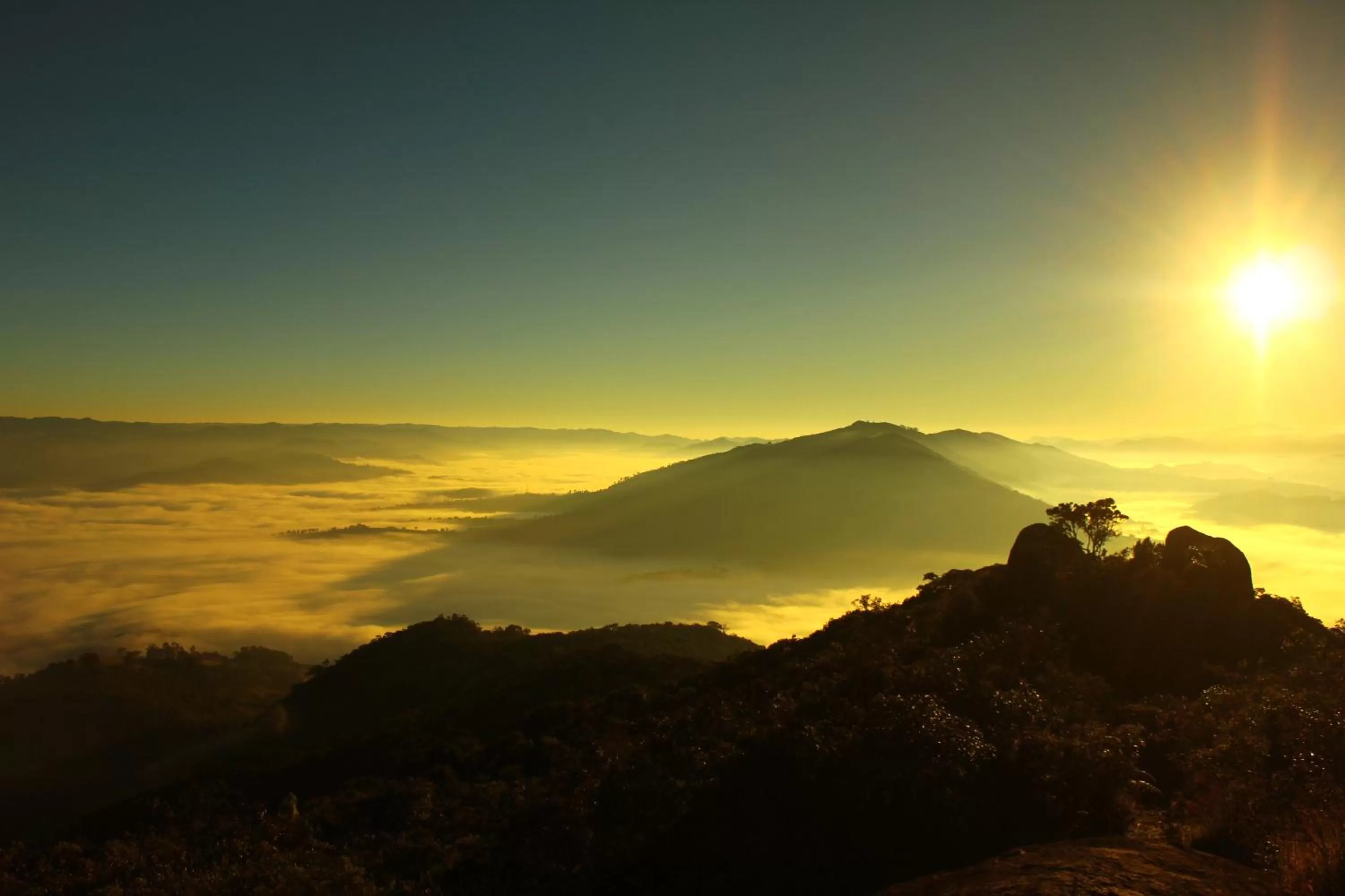Natural landscape in Pousada Spa Saúde Melhor
