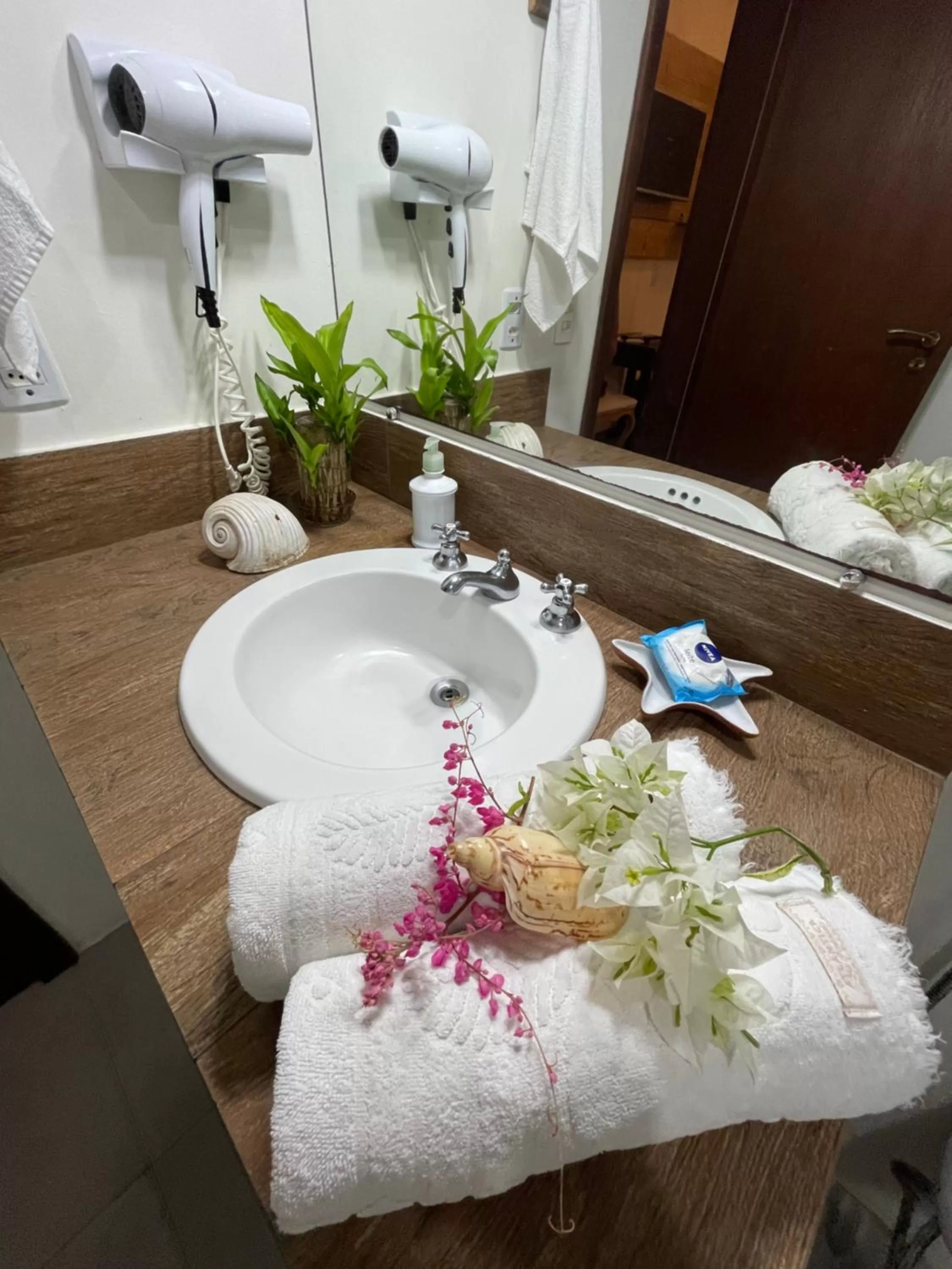 Bathroom in Pousada Santarina