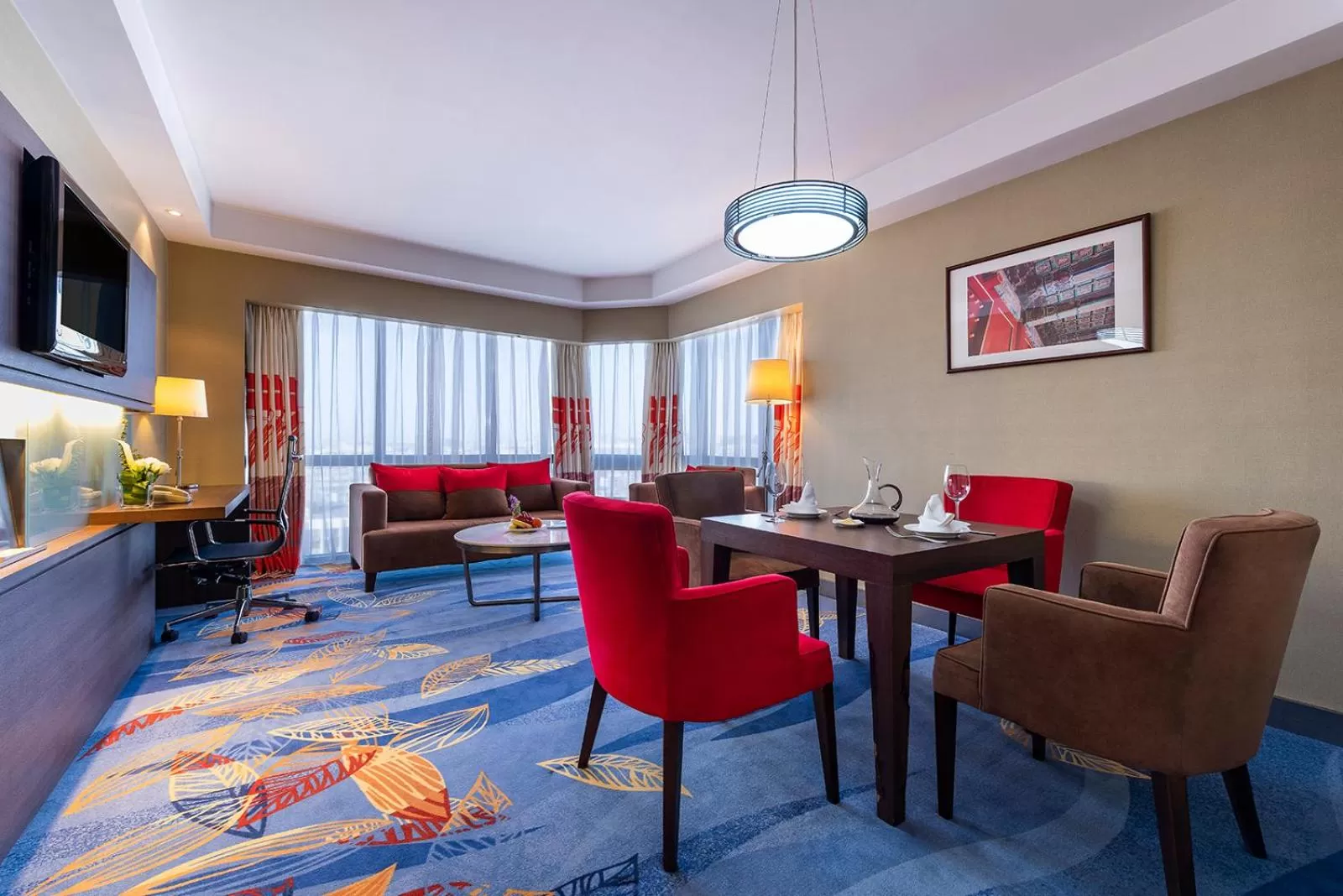 Living room in Novotel Beijing Peace