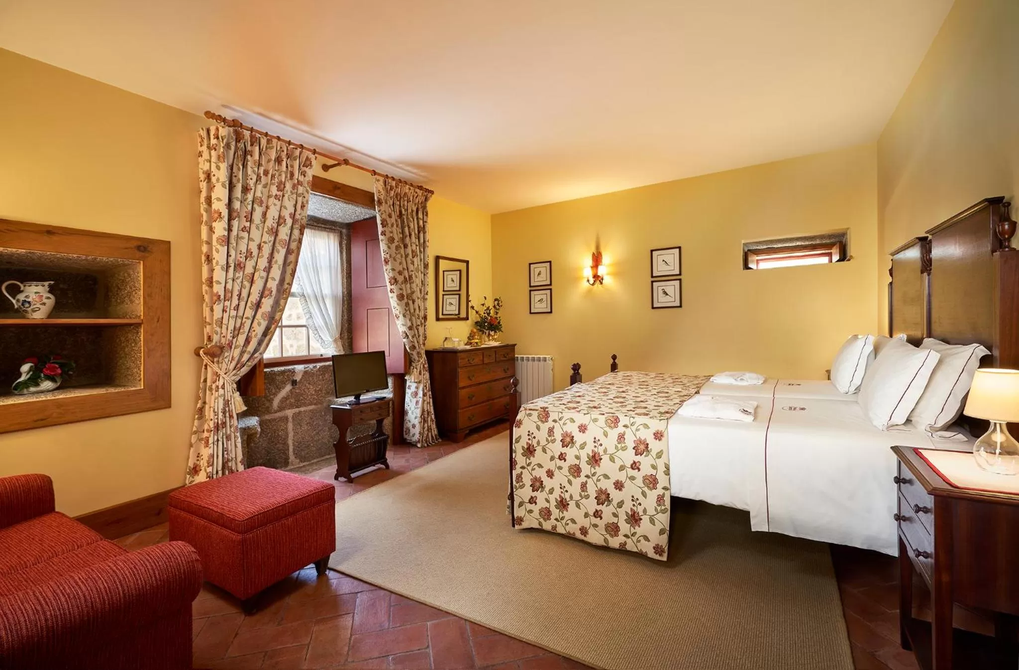 Bedroom, Bed in Casa da Portela de Sampriz