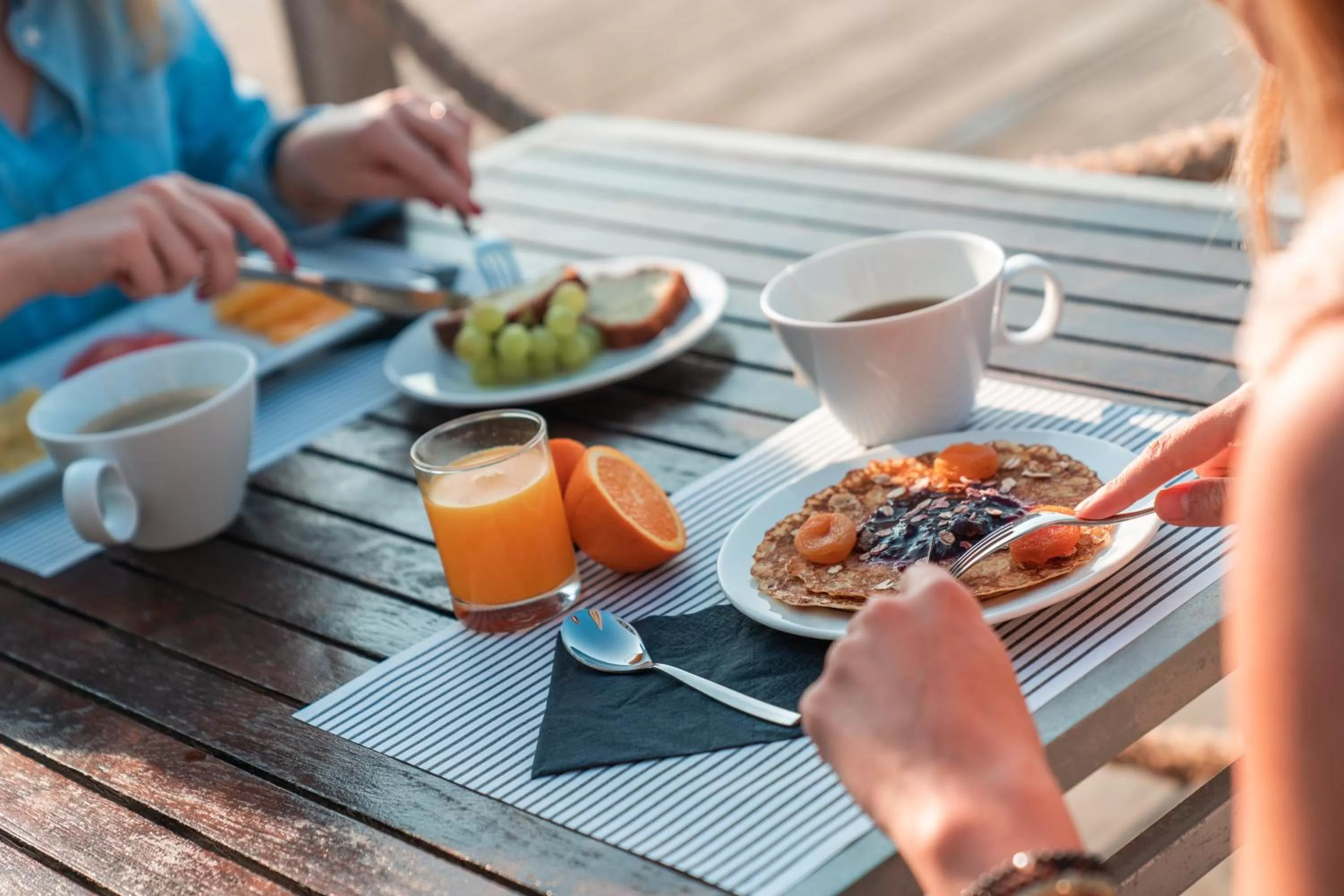 Breakfast in Novotel Thalassa Ile d'Oléron